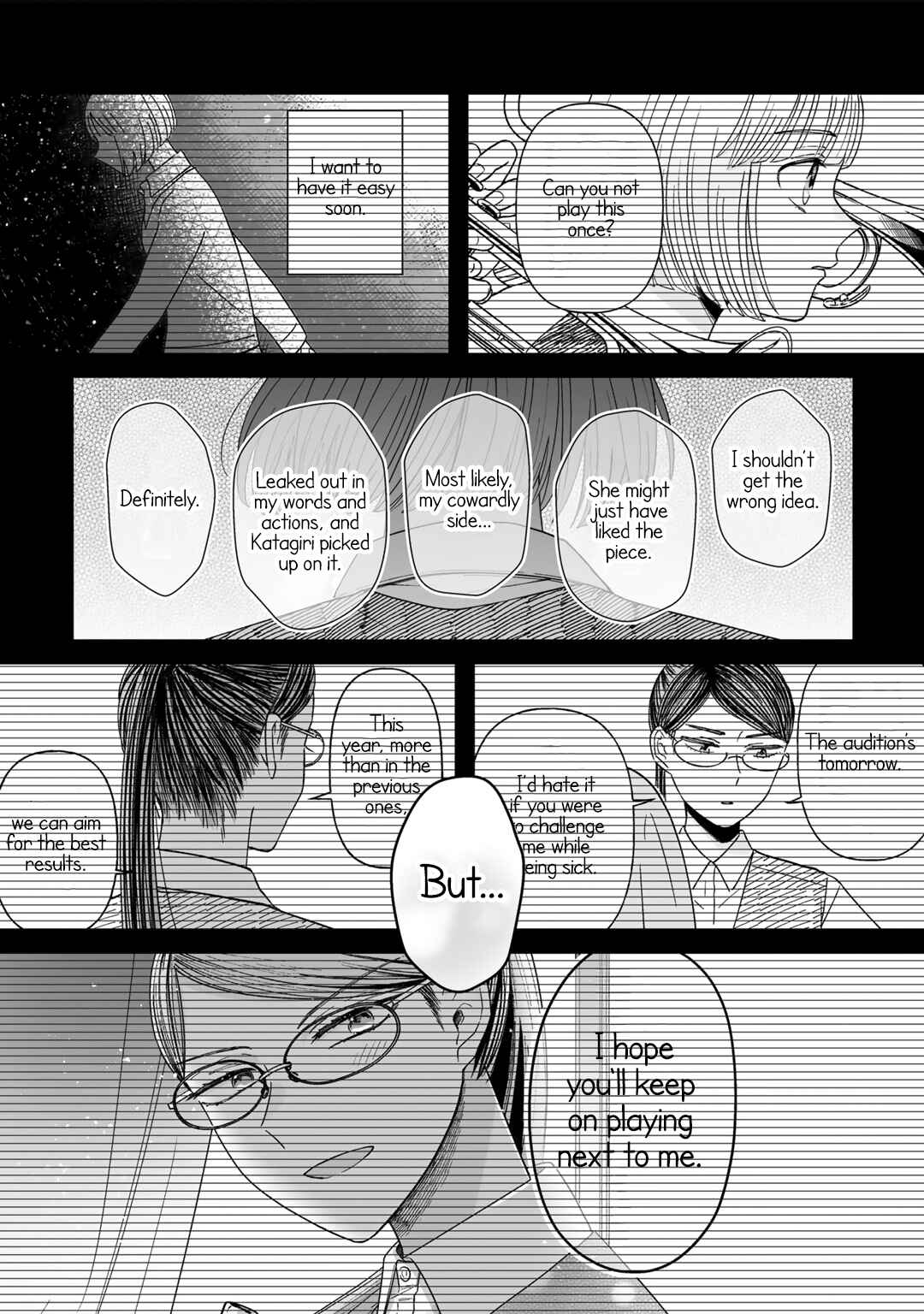 Page 12 Chapter 6 Yuri ni Hasamaru Otoko wa Shineba Ii?!