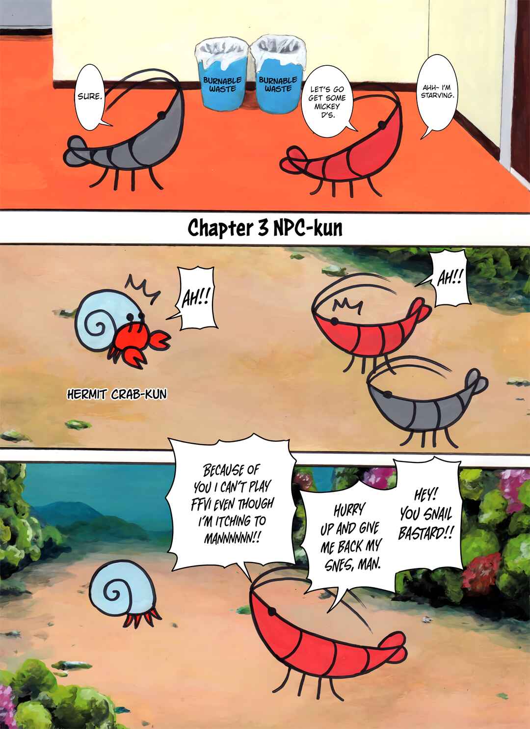 Page 1 Chapter 3 Shrimp Manga