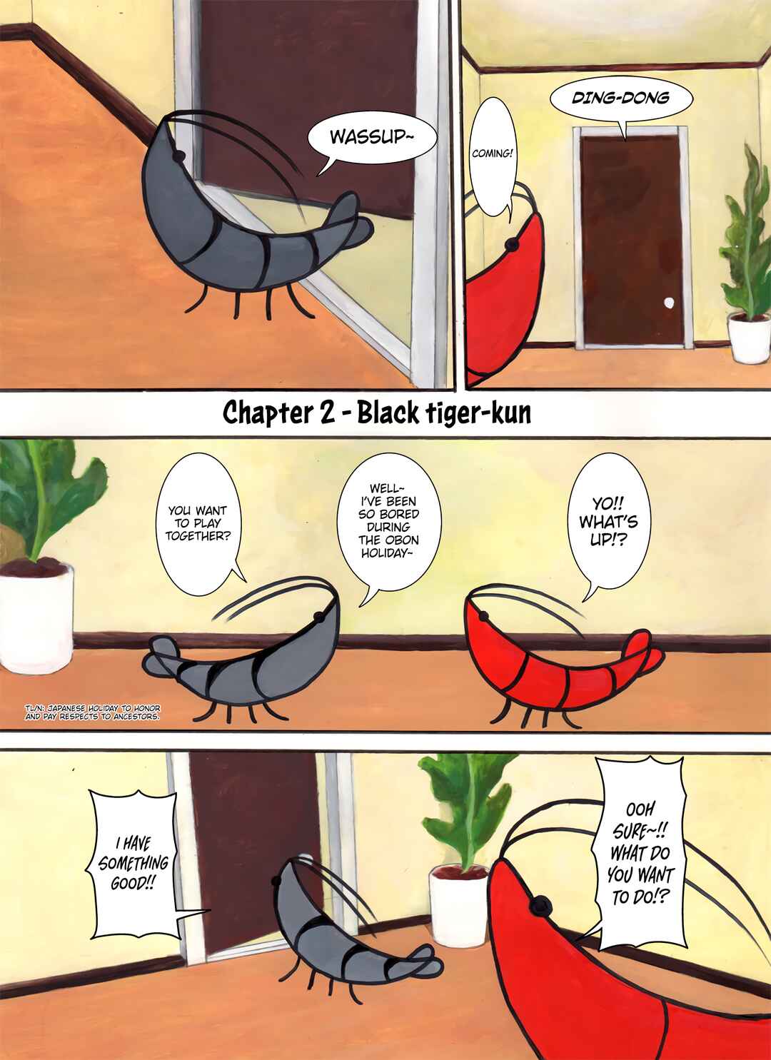 Page 1 Chapter 2 Shrimp Manga