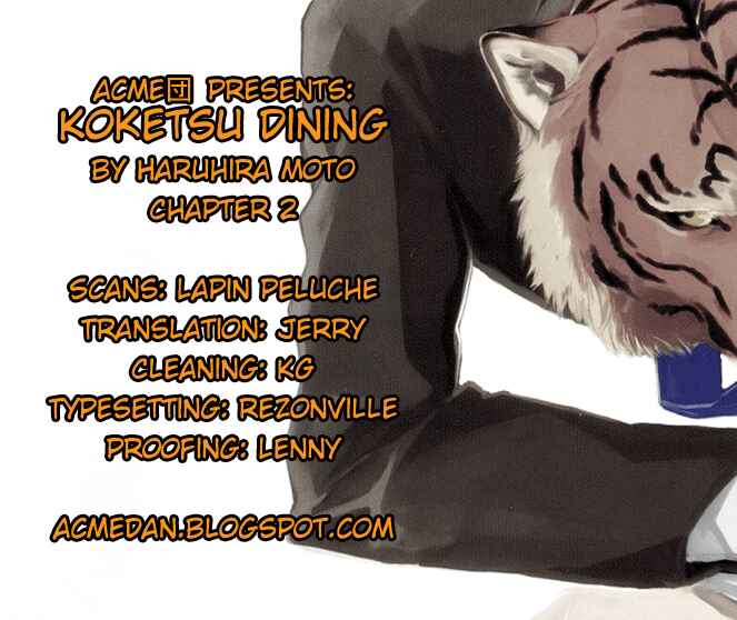 Page 1 Chapter 2 Koketsu Dining