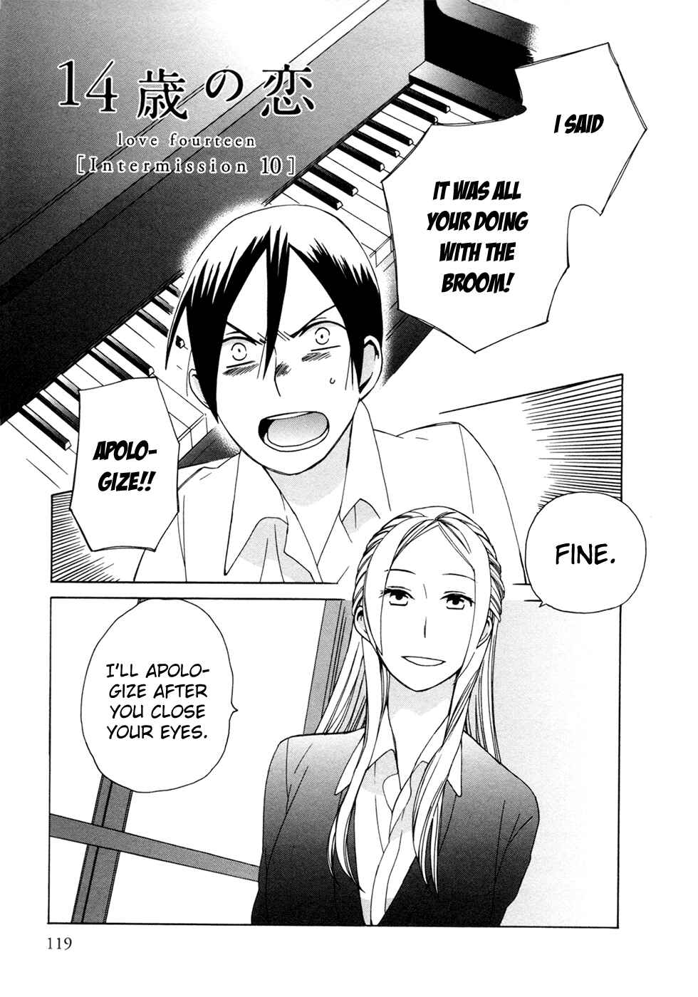 Page 1 Chapter 9.6 Love at Fourteen