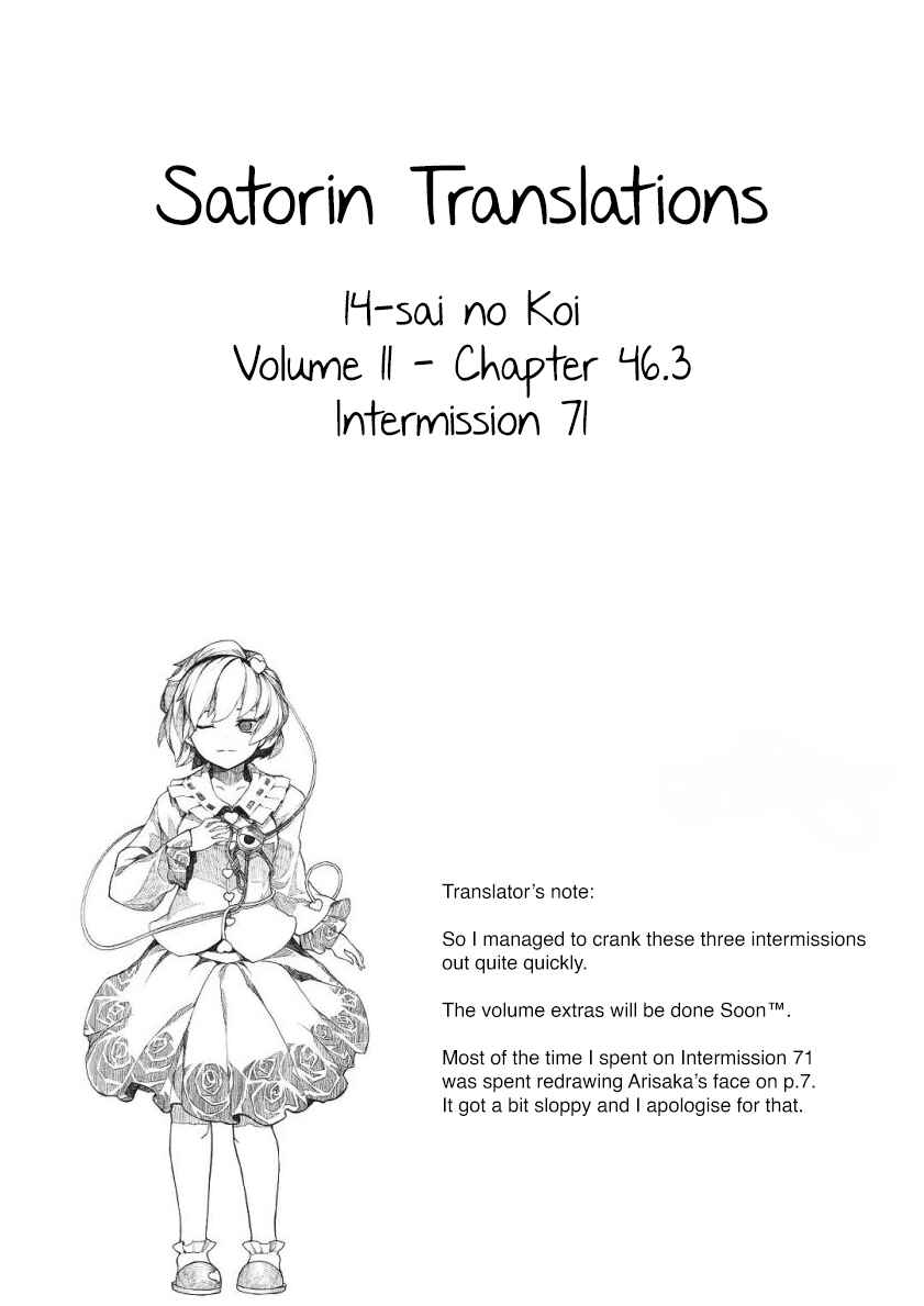 Page 9 Chapter 46.3 Love at Fourteen