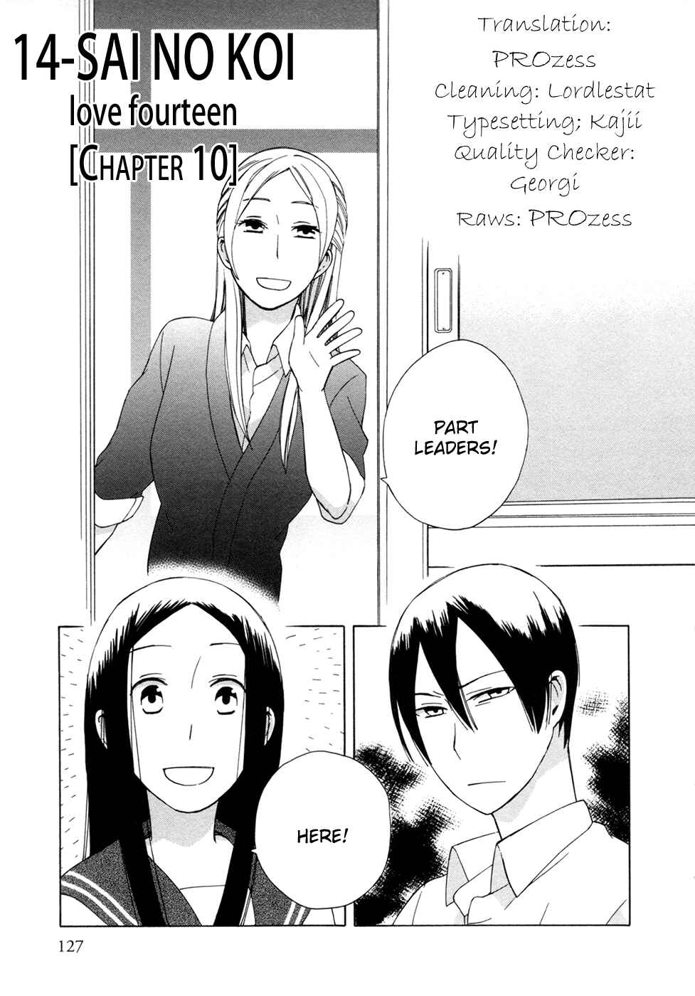 Page 1 Chapter 10 Love at Fourteen