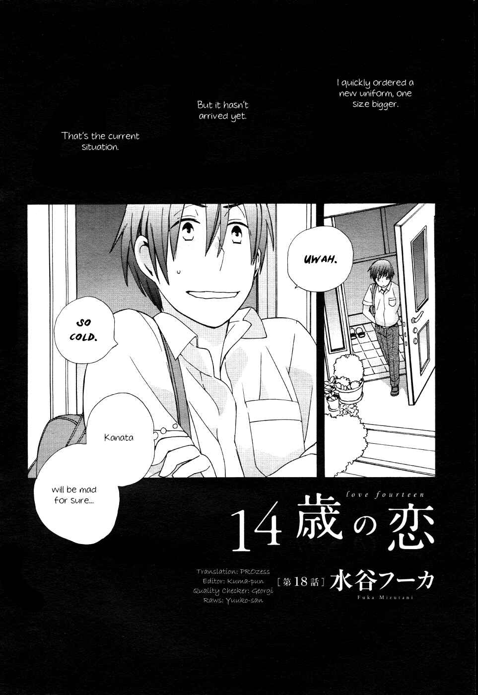 Page 2 Chapter 18 Love at Fourteen