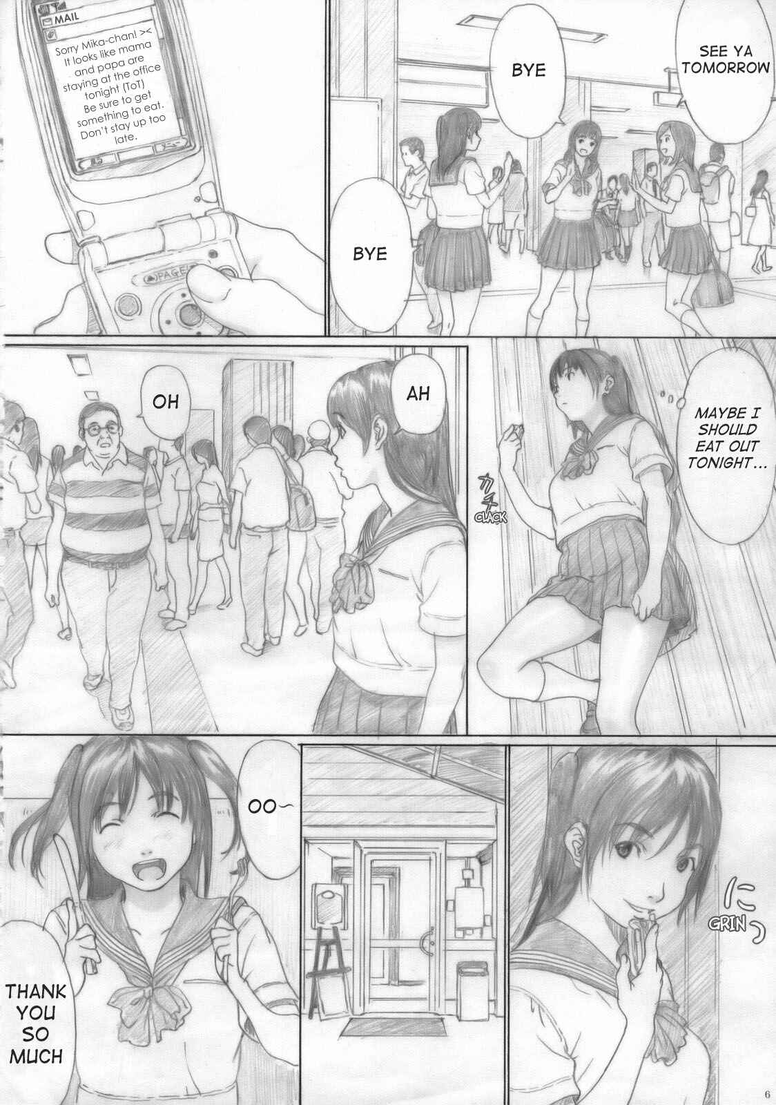 Page 6 Chapter 1 Suimitsu Shoujo
