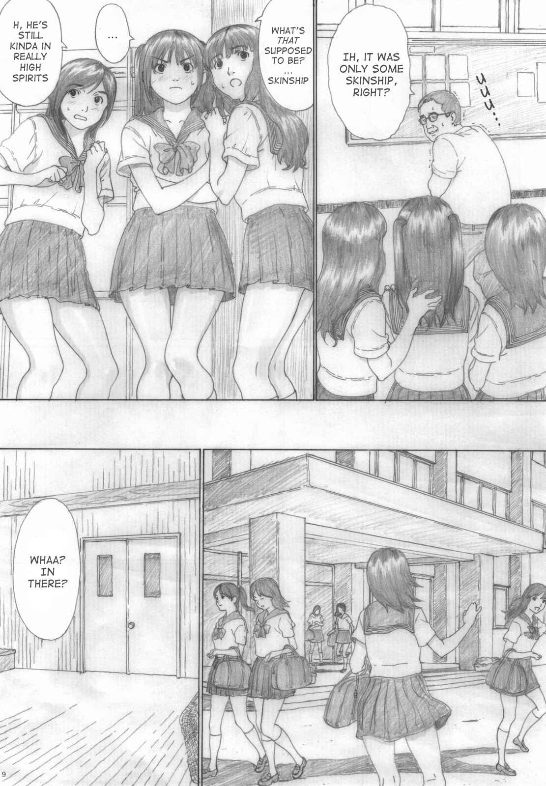 Page 9 Chapter 2 Suimitsu Shoujo