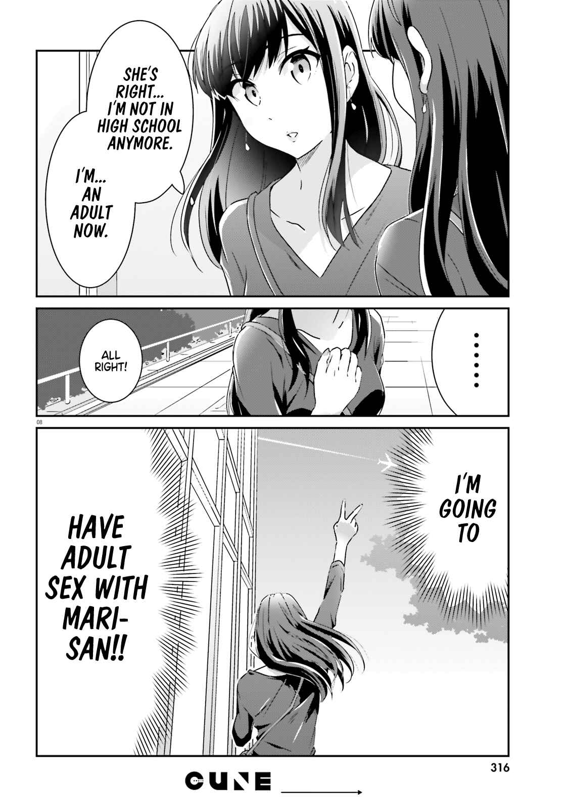 Page 8 Chapter 50 Akarui Kioku Soushitsu
