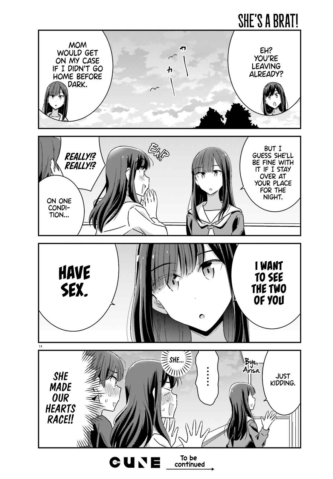 Page 14 Chapter 45 Akarui Kioku Soushitsu