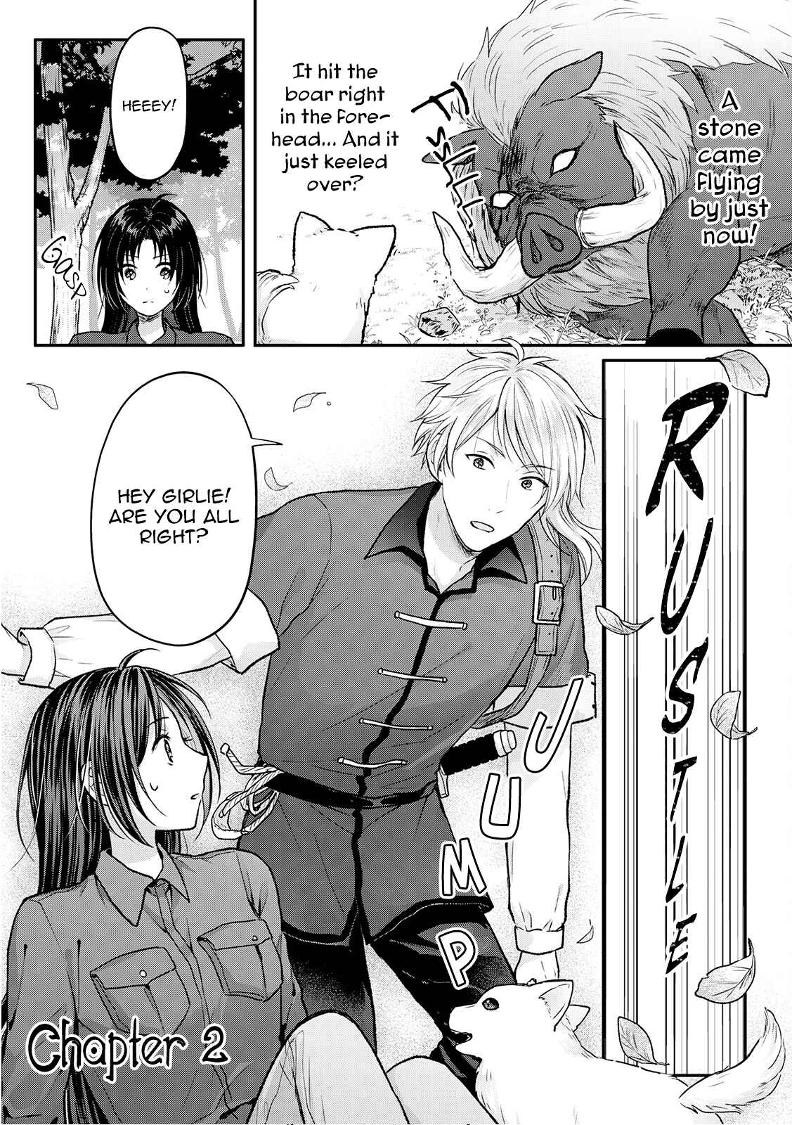 Page 1 Chapter 2 Midori no Mahou to Kaori no Tsukaite