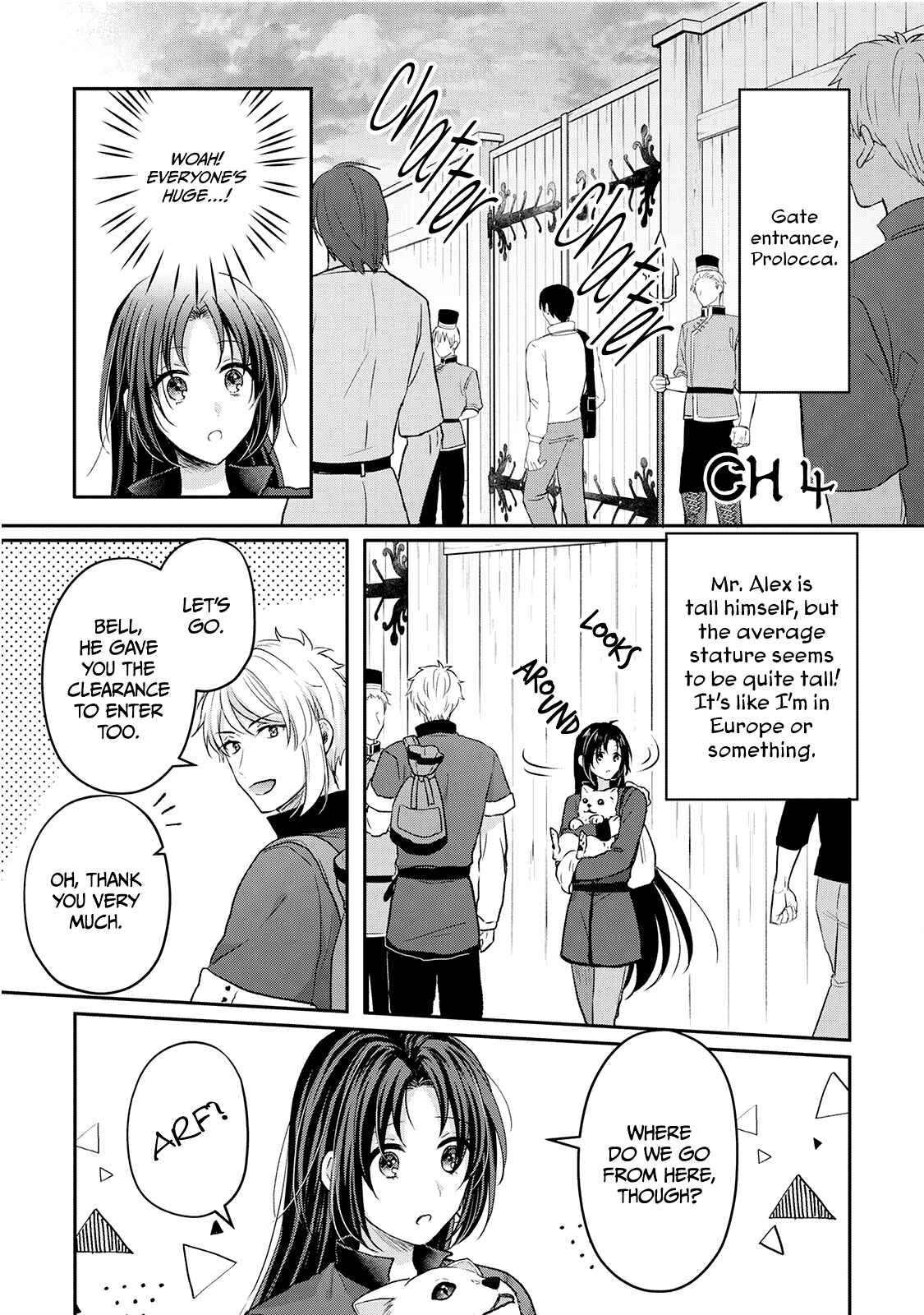 Page 1 Chapter 4 Midori no Mahou to Kaori no Tsukaite