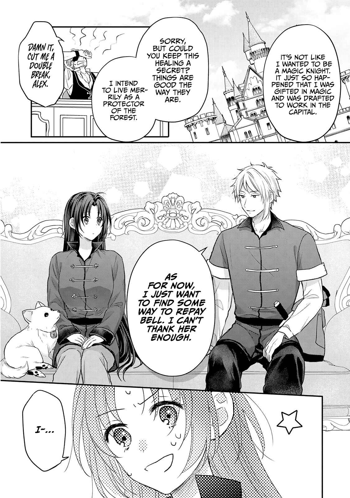 Page 16 Chapter 4 Midori no Mahou to Kaori no Tsukaite