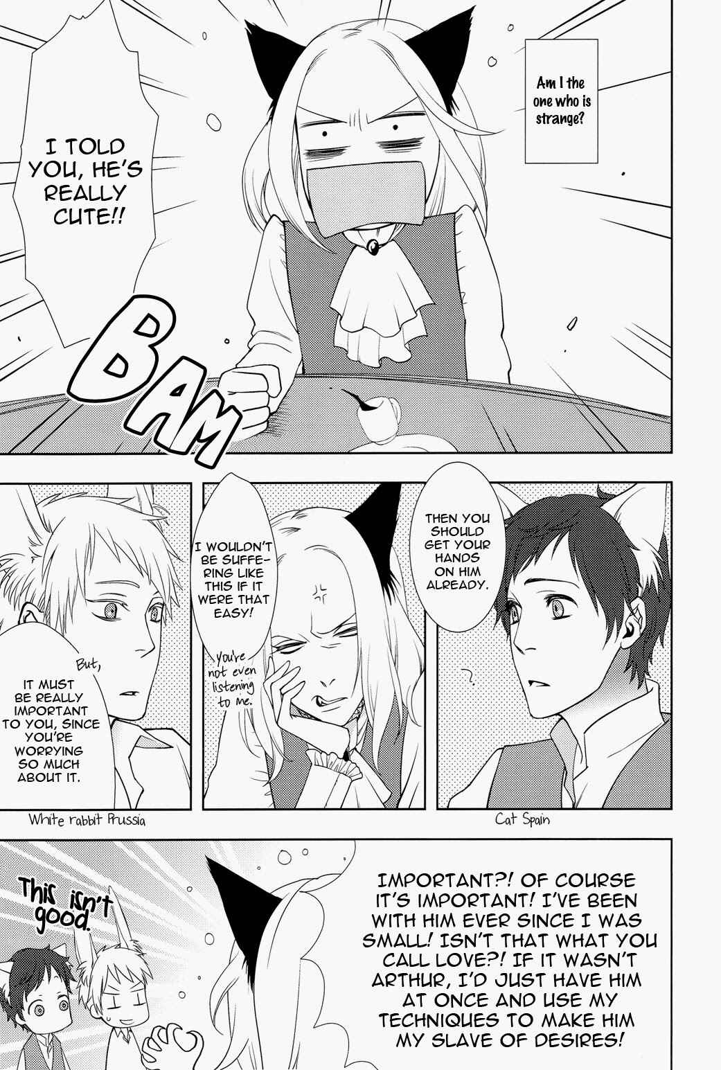 Page 9 Chapter Unknown_ea0c Hetalia - Koiwazurai, Kimi to Futari (Doujinshi)