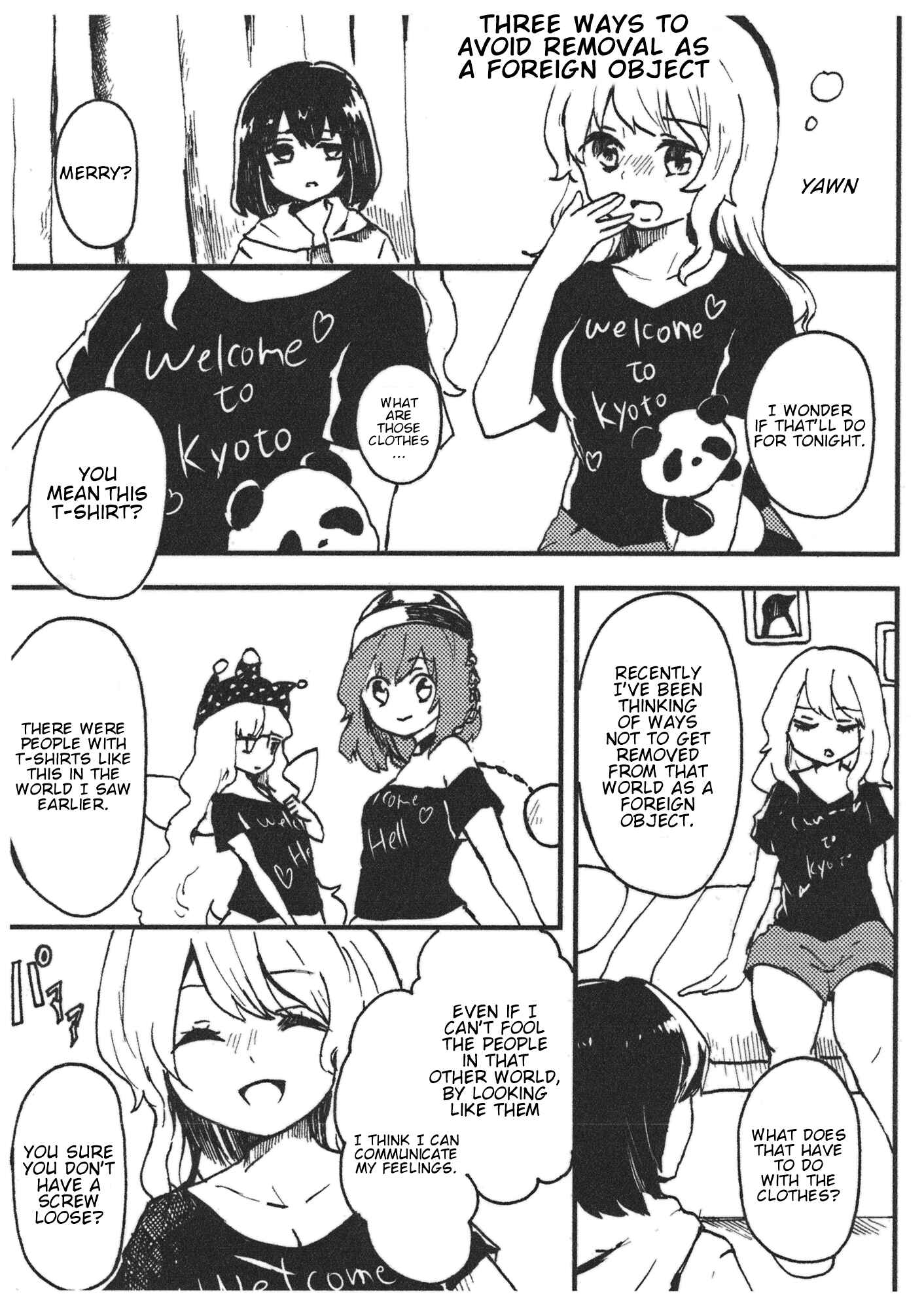 Page 35 Chapter Unknown_e0a2 Touhou - Usami Sumireko, Beit suru! (Doujinshi)
