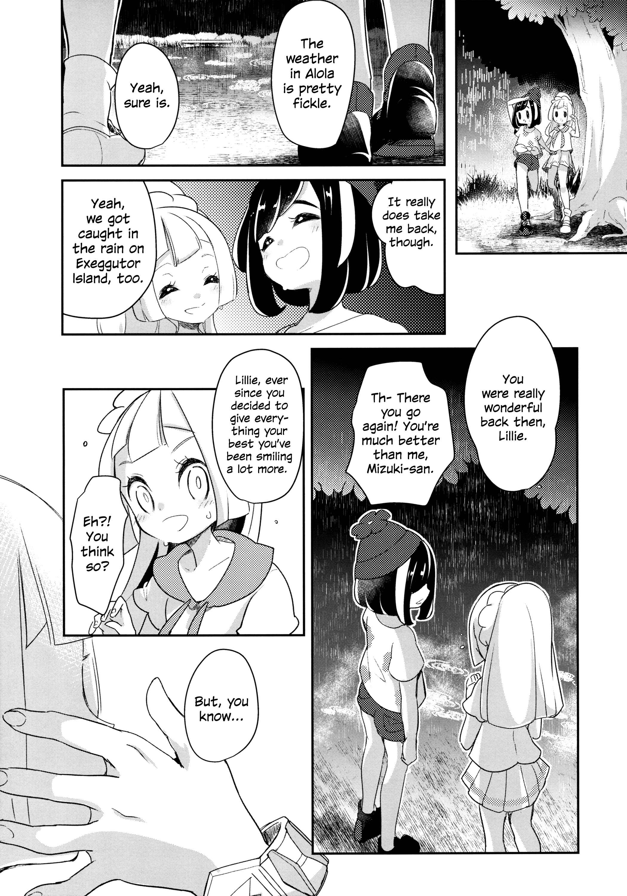 Page 7 Chapter Unknown_8e73 Pokémon Sun and Moon - A Short Memories of a Long Summer (Doujinshi)