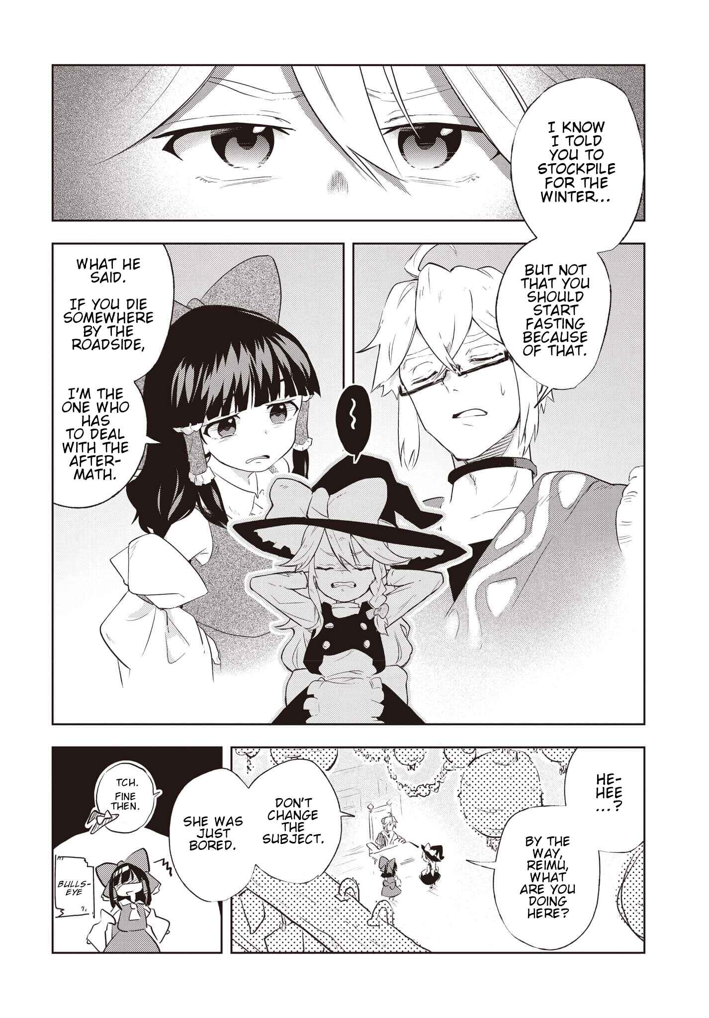 Page 3 Chapter 1 Touhou Project Niji Sousaku Series - Harapeko Marisa no Shiawase Gohan