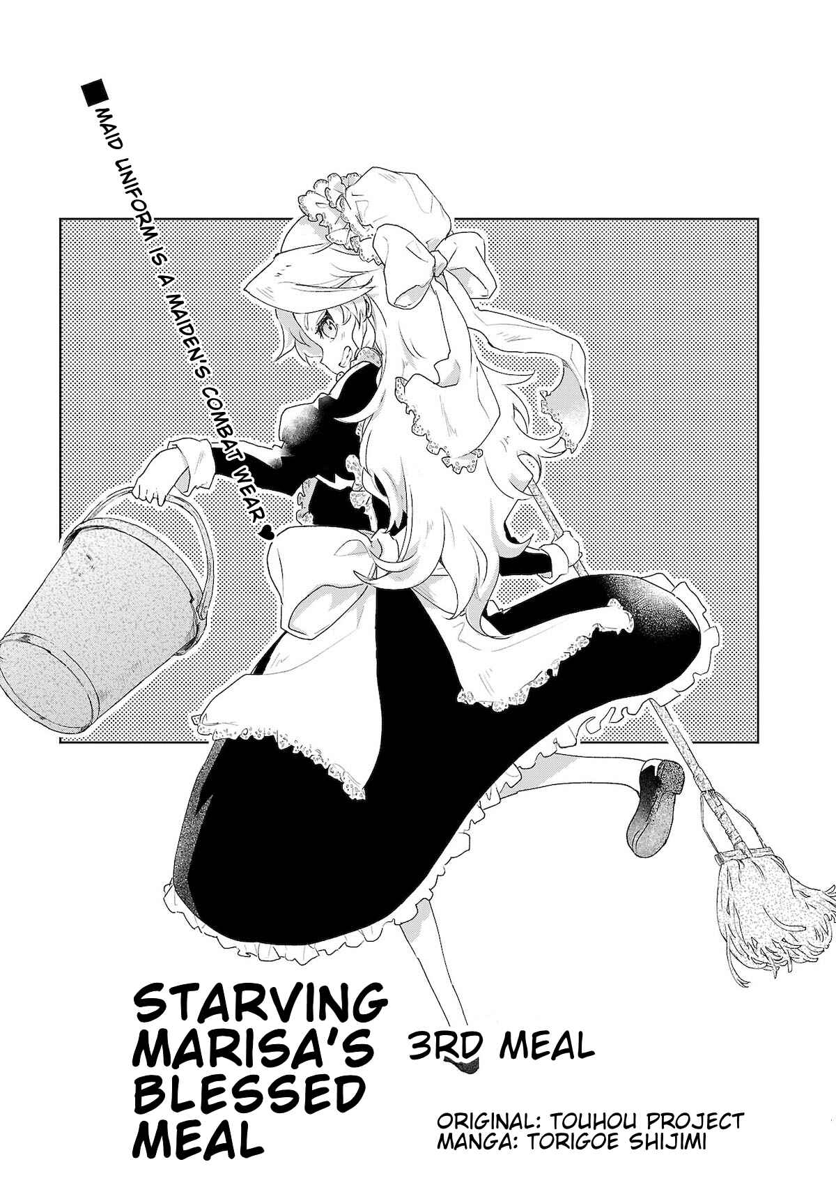 Page 3 Chapter 3 Touhou Project Niji Sousaku Series - Harapeko Marisa no Shiawase Gohan