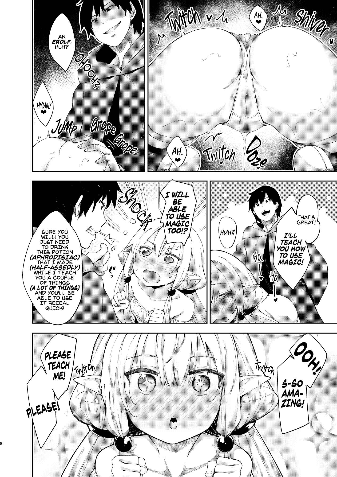 Page 8 Chapter 2 Isekai Kita no de Mahou o Sukebe na Koto ni Riyou Shiyou to Omou