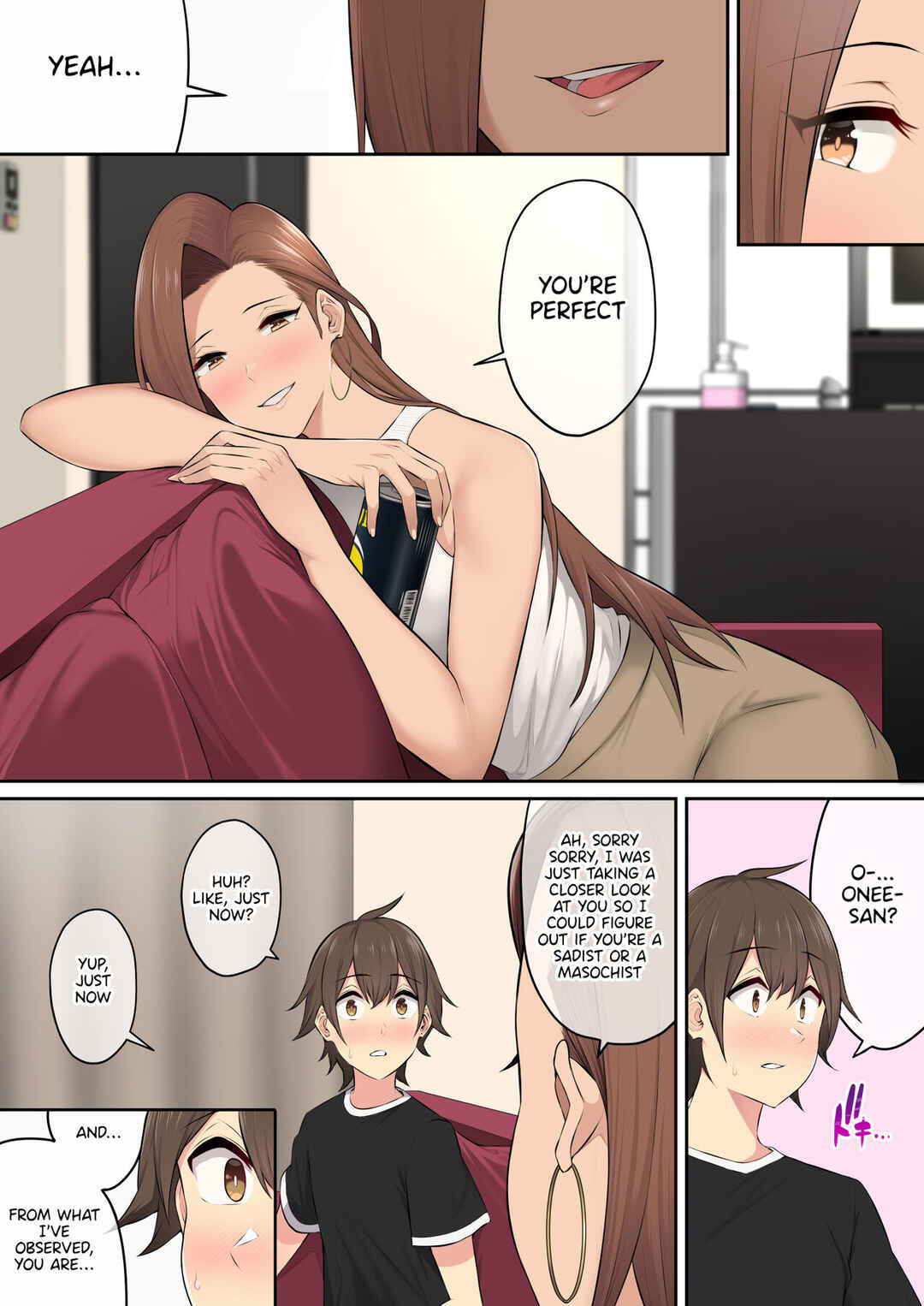 Page 46 Chapter 4 Imaizumin-chi wa Douyara Gal no Tamariba ni Natteru Rashii