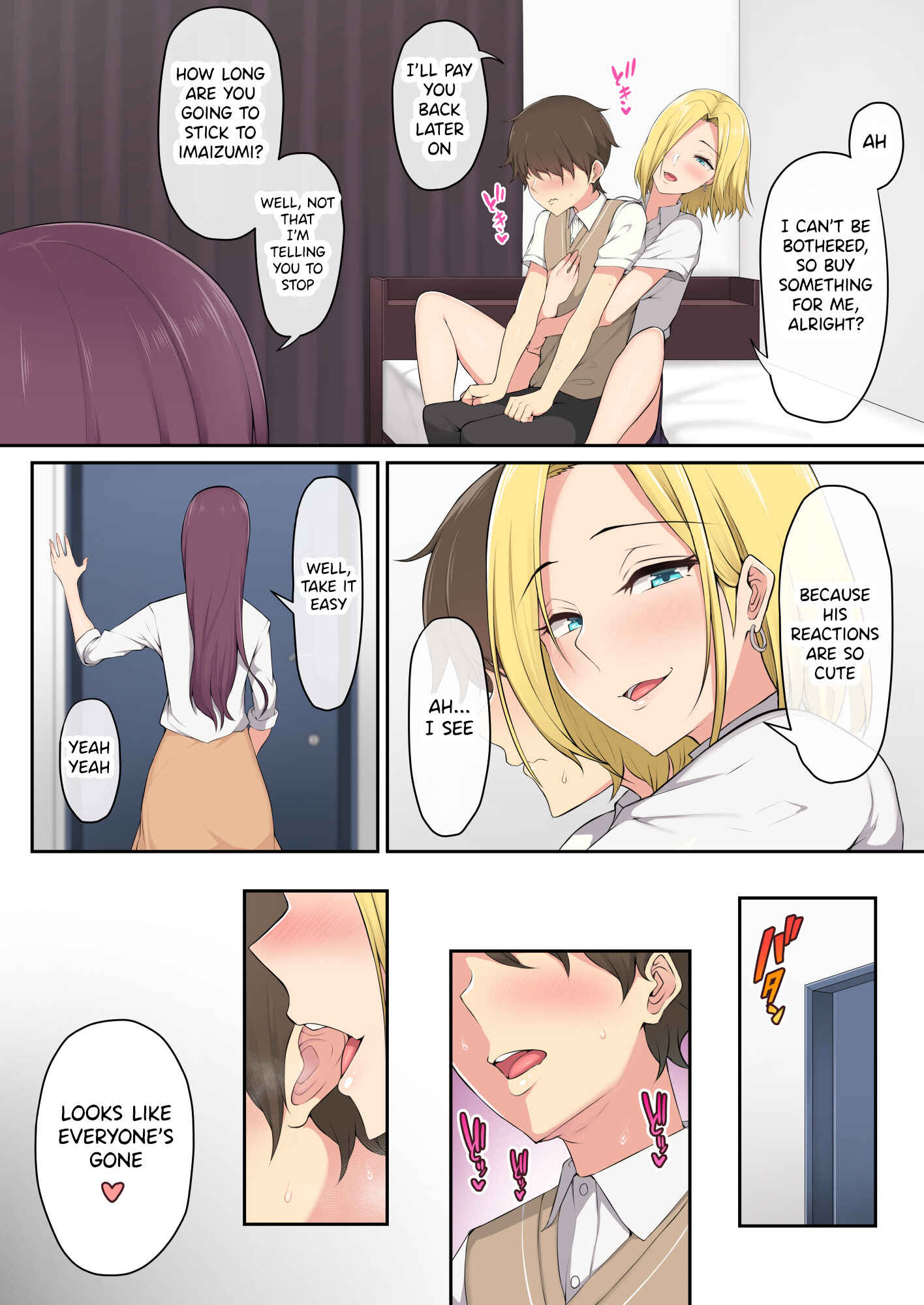 Page 11 Chapter 1 Imaizumin-chi wa Douyara Gal no Tamariba ni Natteru Rashii