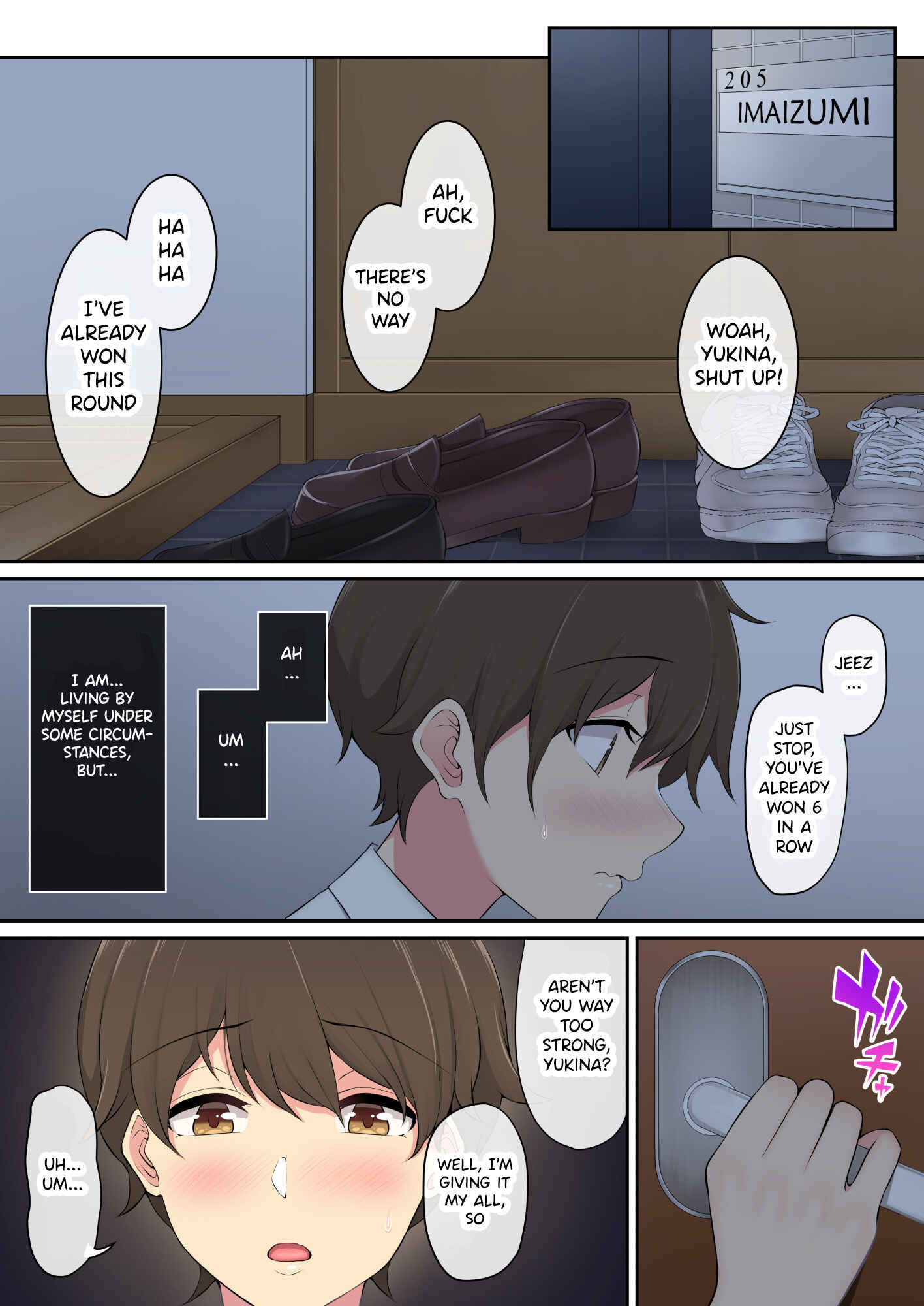 Page 2 Chapter 1 Imaizumin-chi wa Douyara Gal no Tamariba ni Natteru Rashii
