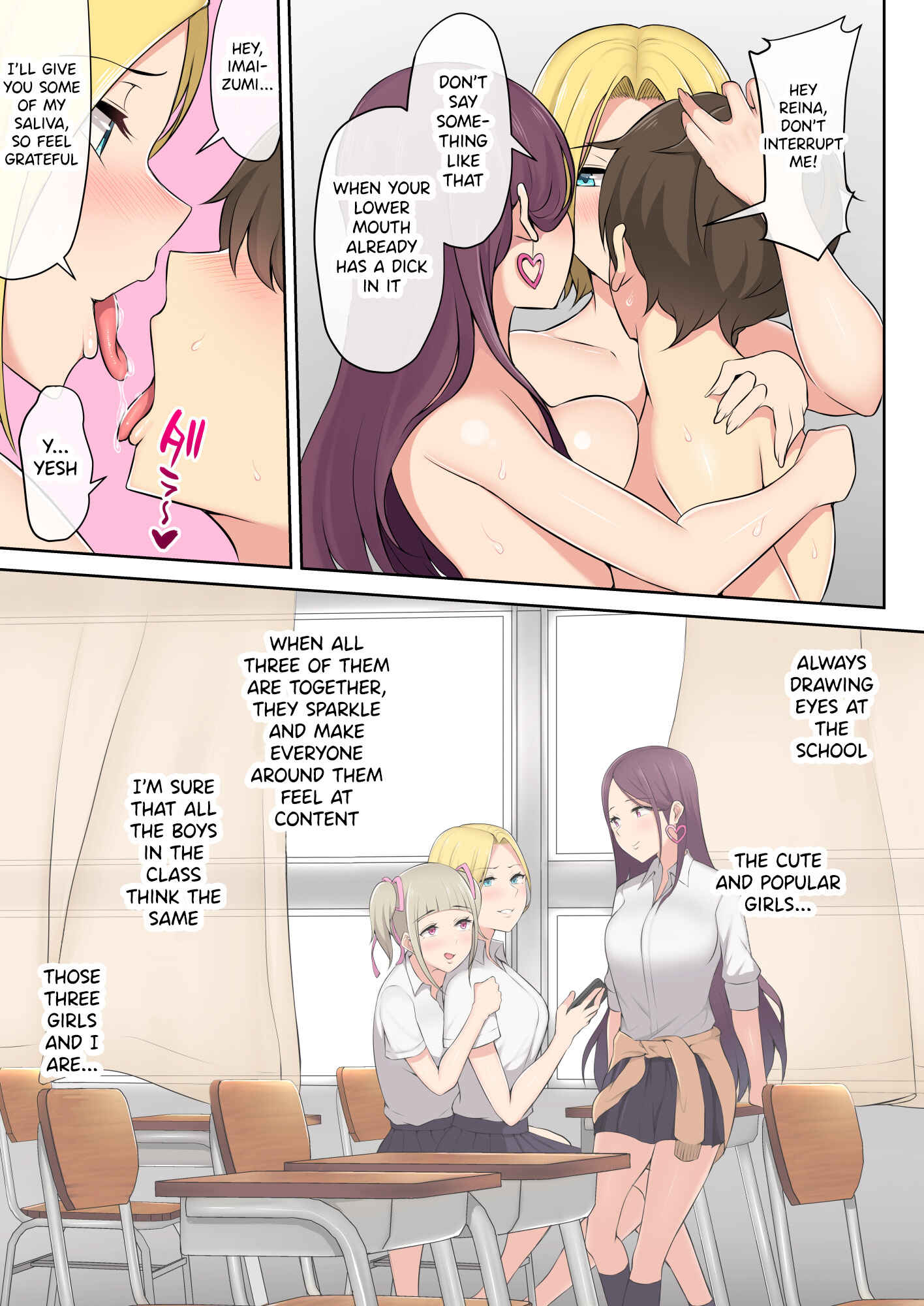 Page 36 Chapter 1 Imaizumin-chi wa Douyara Gal no Tamariba ni Natteru Rashii