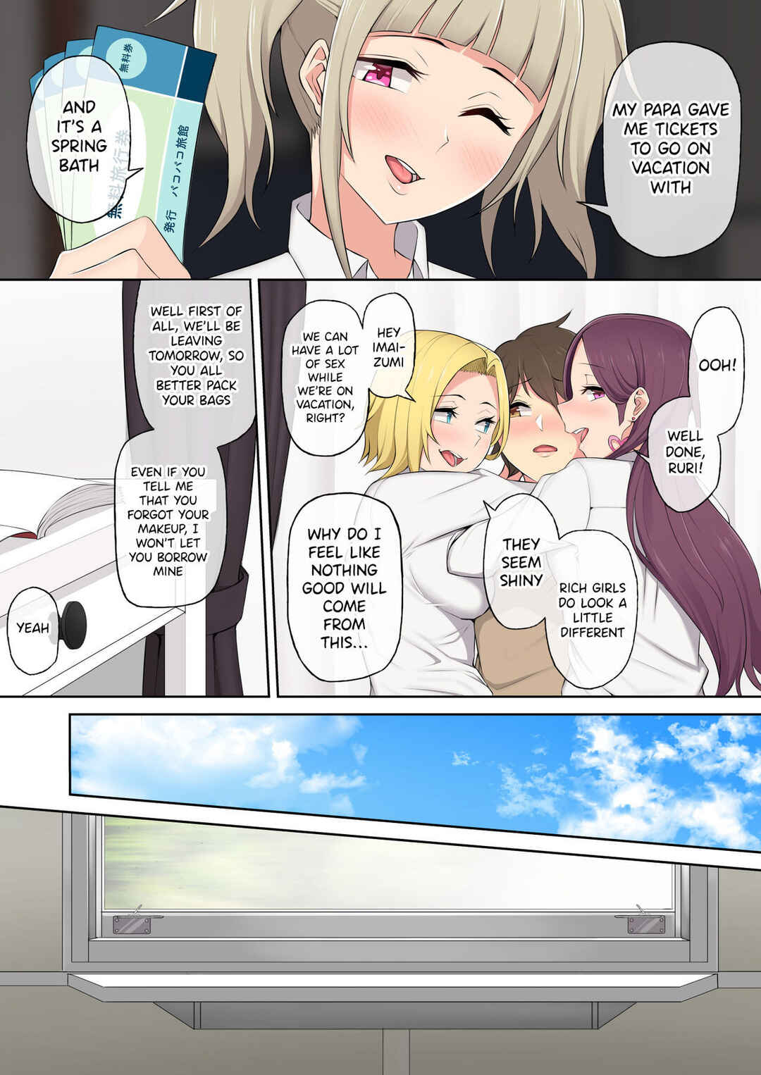 Page 8 Chapter 2 Imaizumin-chi wa Douyara Gal no Tamariba ni Natteru Rashii