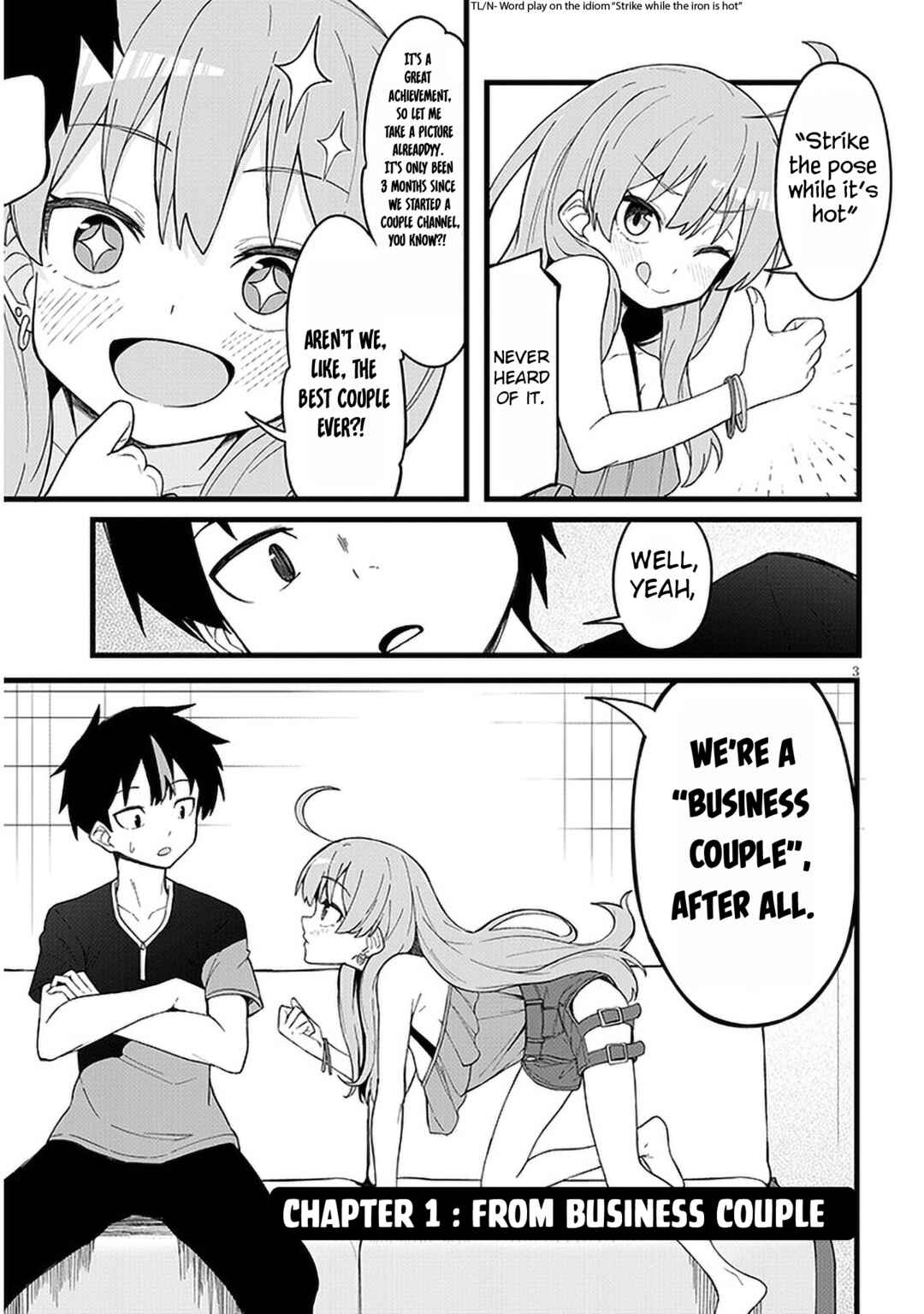 Page 4 Chapter 1 Koisuru Business Couple Haishinsha