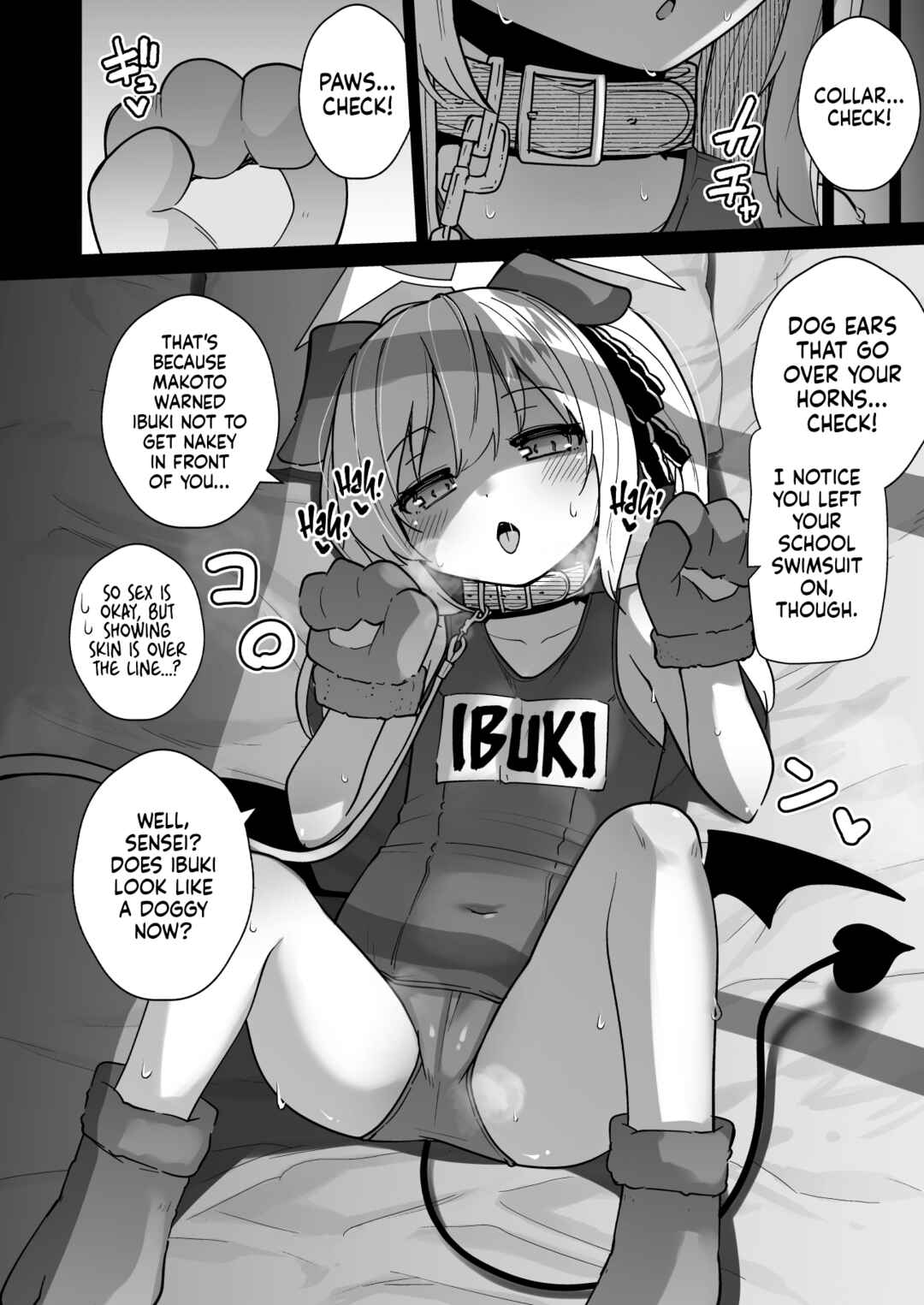 Page 18 Chapter Unknown_704f Blue Archive - Sensei! Do You Wanna Play Pretend Doggies With Ibuki?
