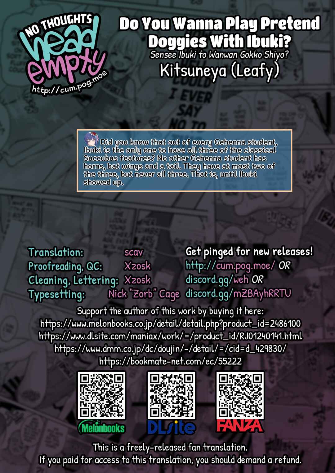 Page 34 Chapter Unknown_704f Blue Archive - Sensei! Do You Wanna Play Pretend Doggies With Ibuki?