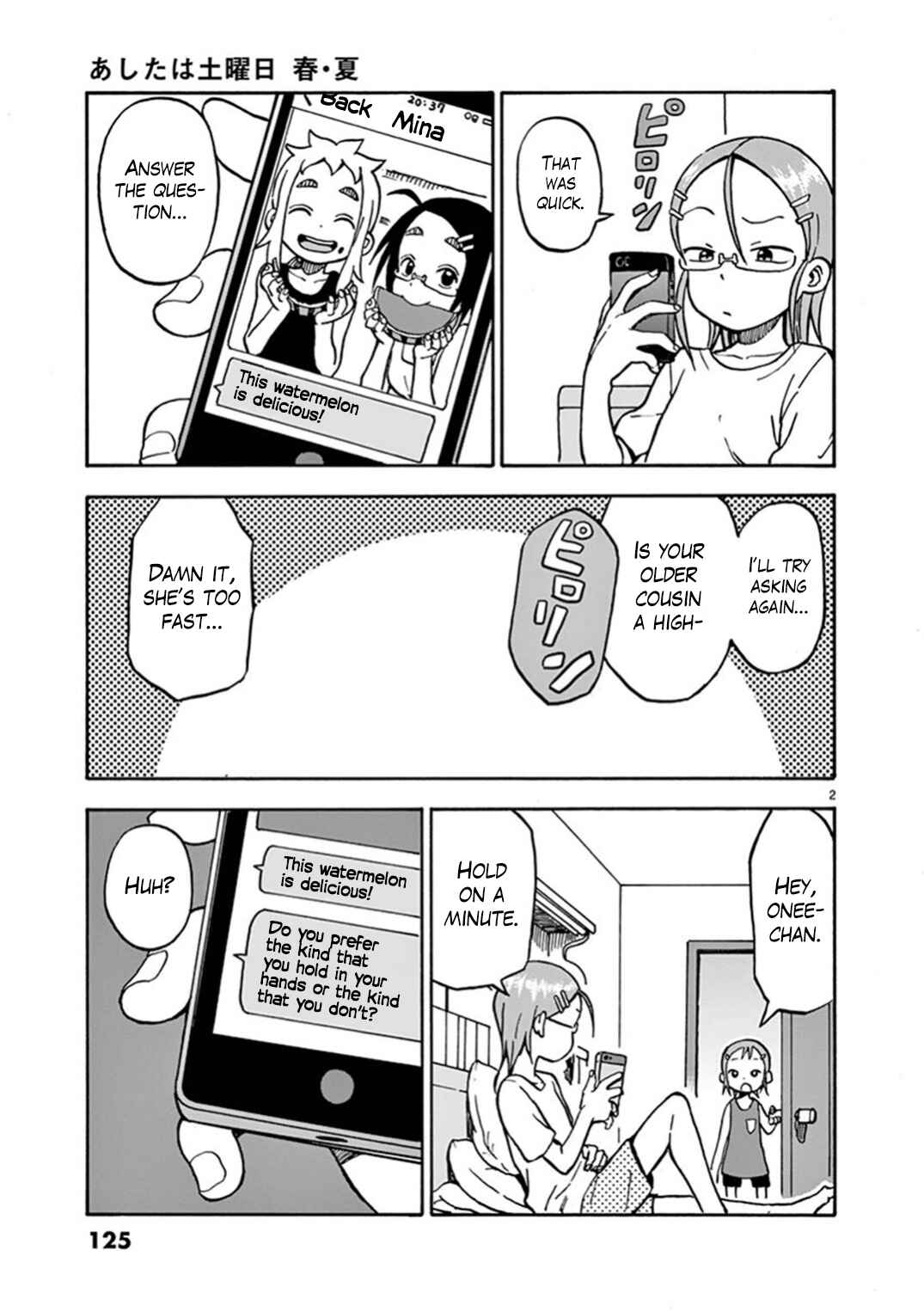 Page 2 Chapter 21 Ashita wa Doyoubi