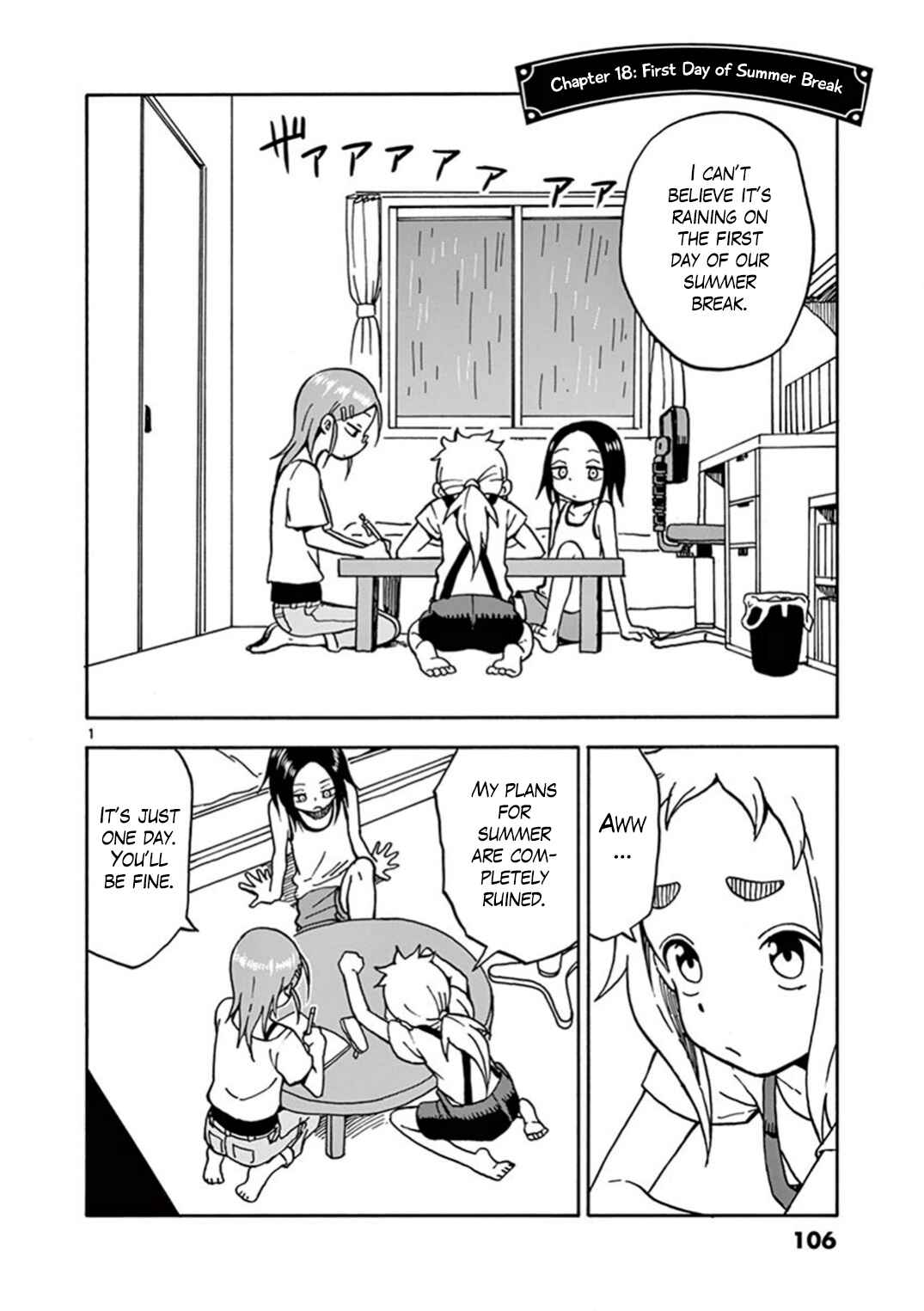 Page 1 Chapter 18 Ashita wa Doyoubi