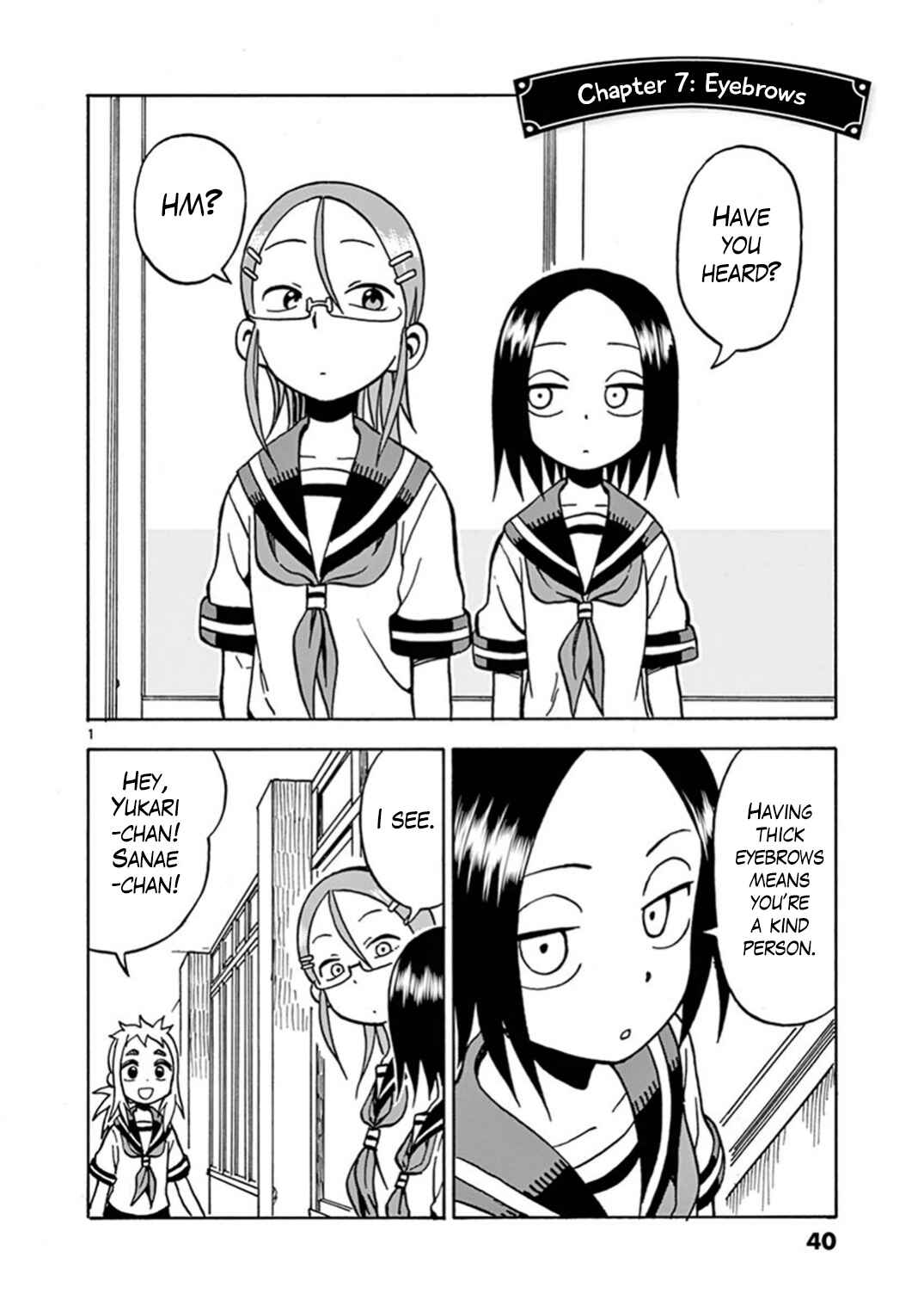 Page 1 Chapter 7 Ashita wa Doyoubi