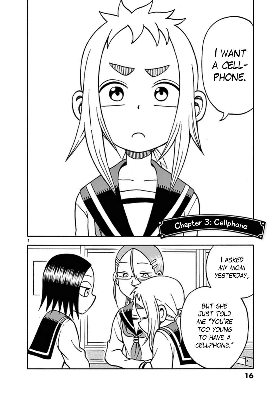 Page 1 Chapter 3 Ashita wa Doyoubi