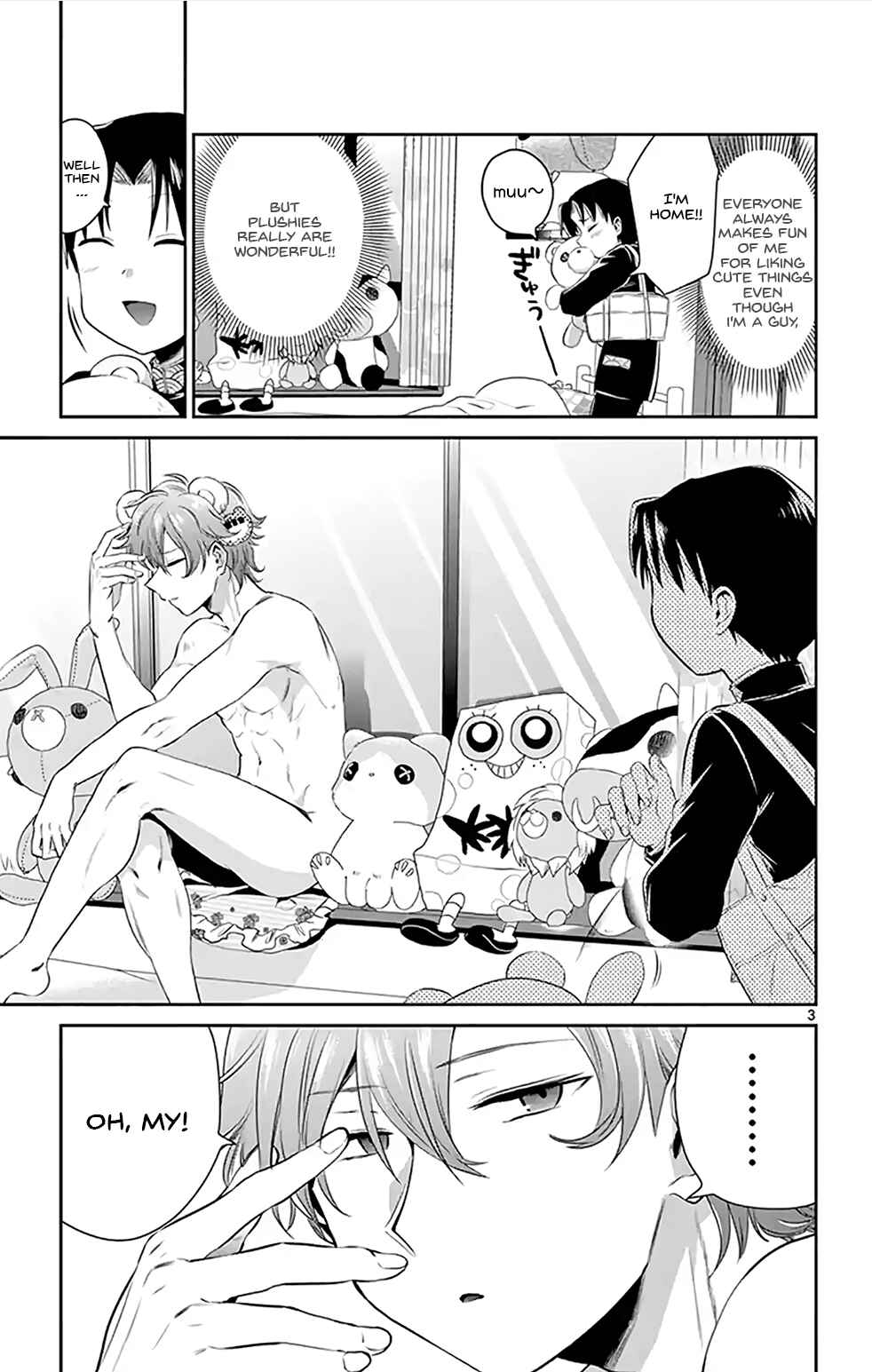 Page 3 Chapter 2 Nuigurumi Crash
