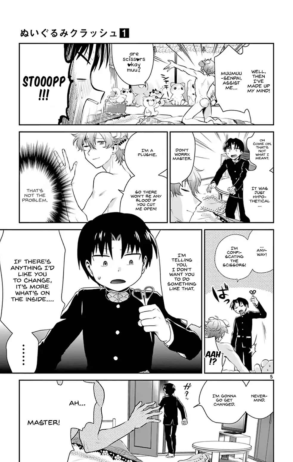 Page 5 Chapter 3 Nuigurumi Crash