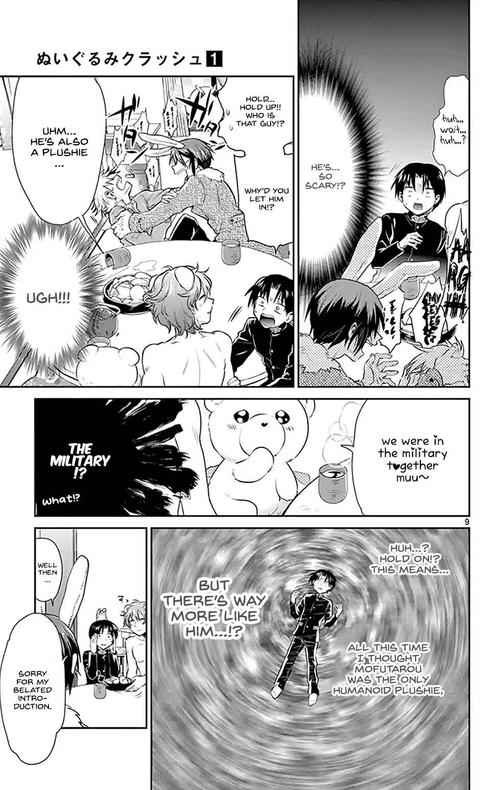 Page 9 Chapter 6 Nuigurumi Crash