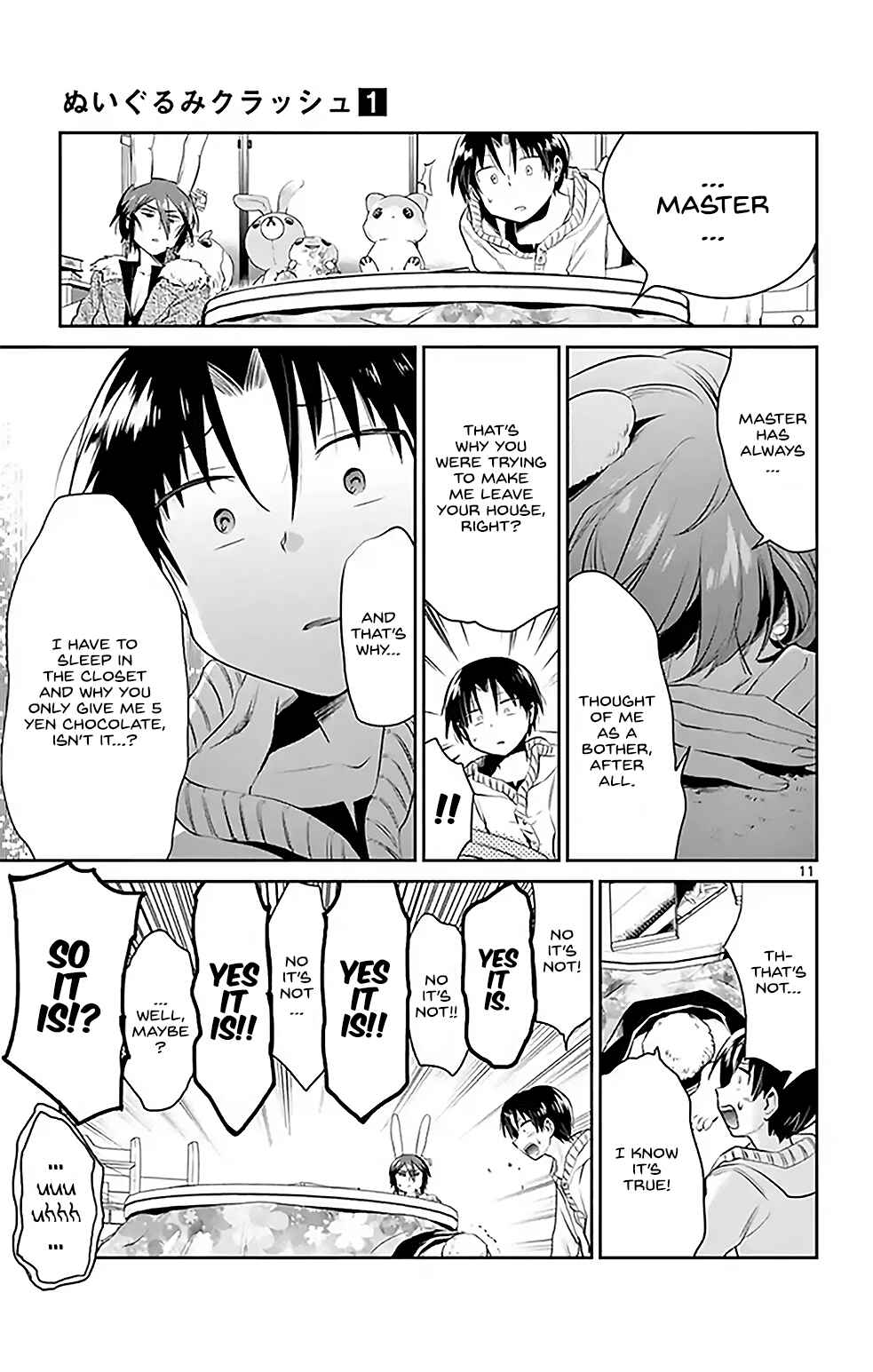 Page 11 Chapter 8 Nuigurumi Crash