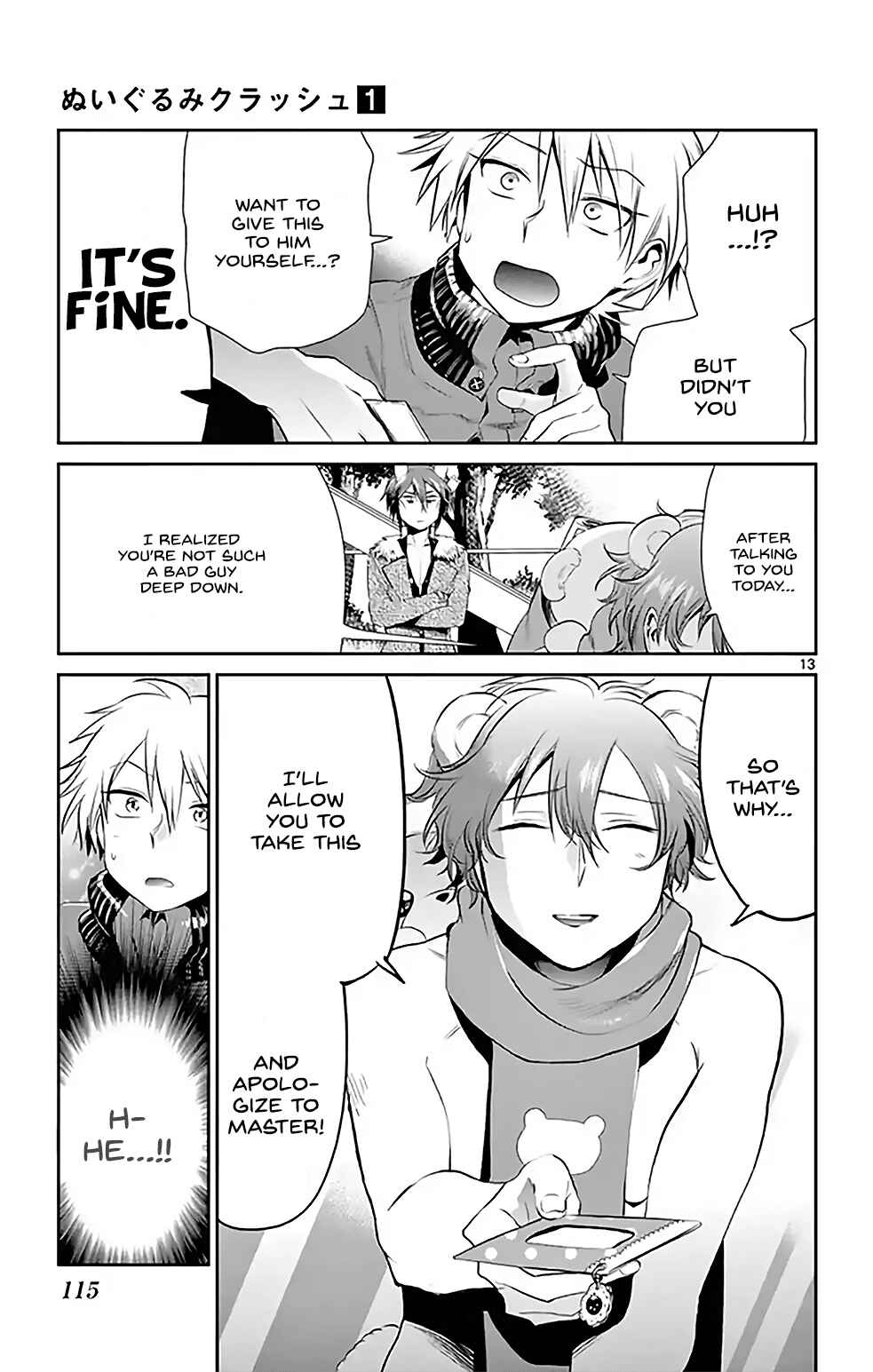 Page 13 Chapter 7 Nuigurumi Crash