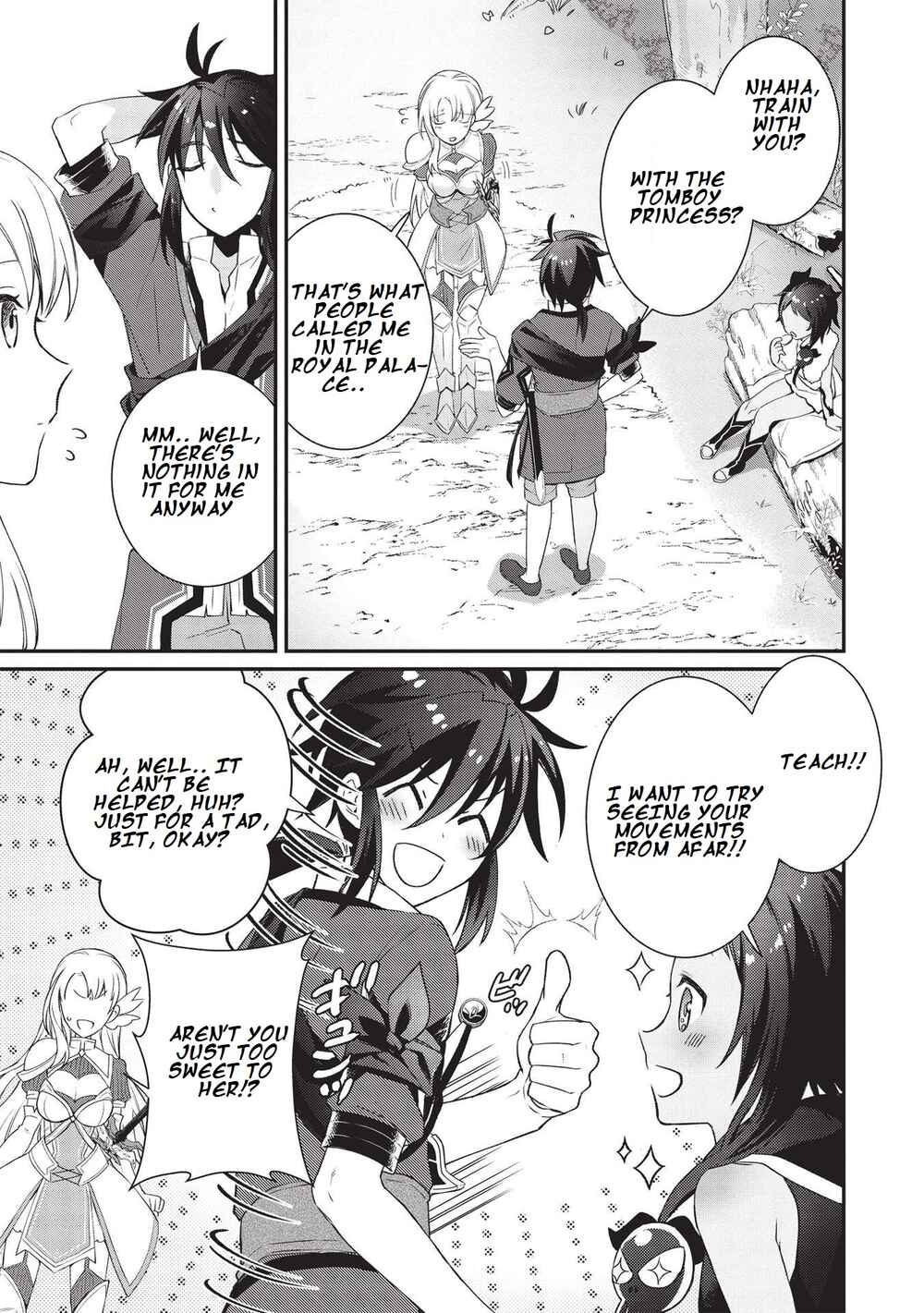 Page 22 Chapter 2 Counterstop Yuusha no Chou Ma Kyuoudou <Over-raise> ~Shouraiyuubou na Maou to Hime wo Deshi Nishite Mita~