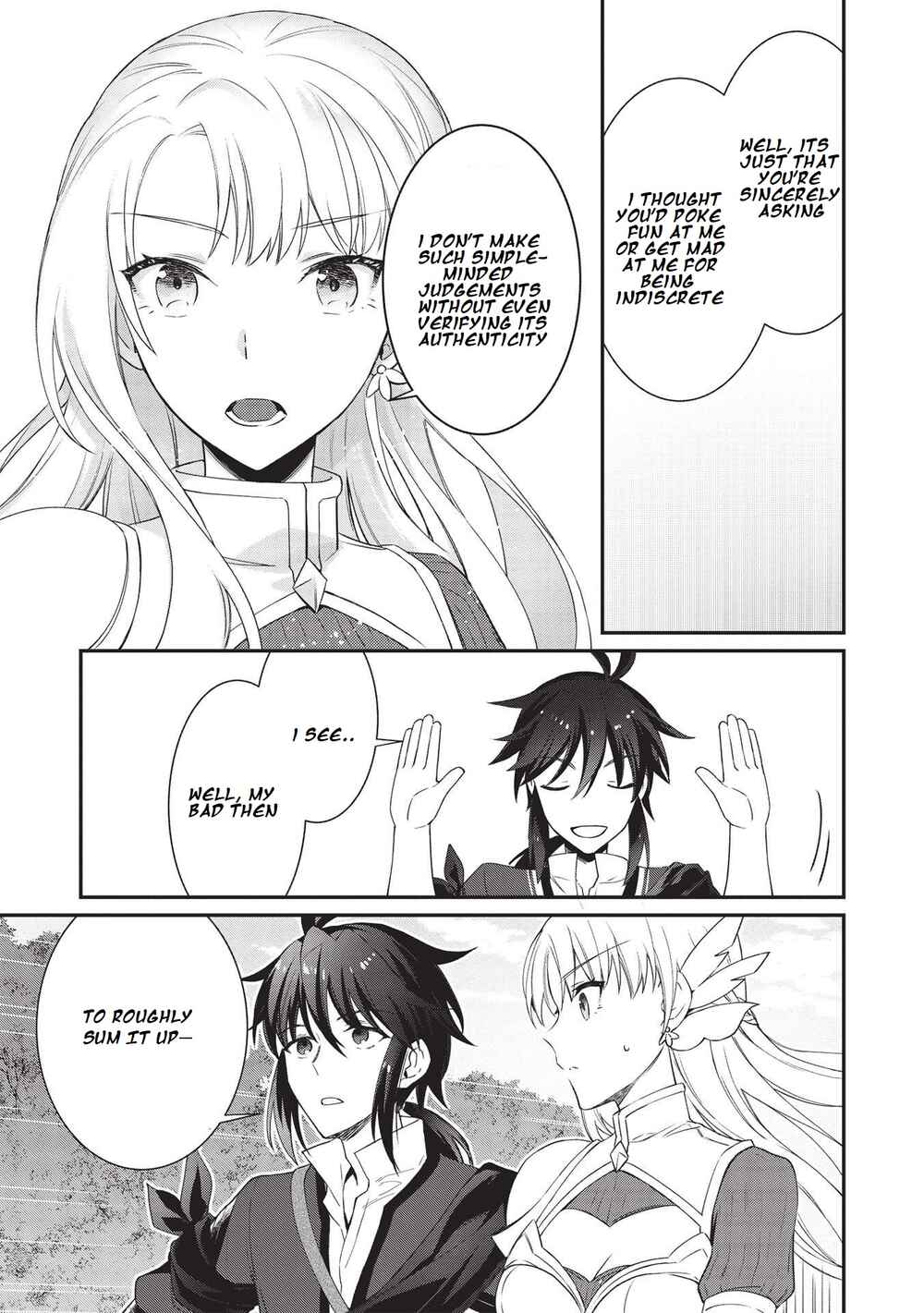 Page 8 Chapter 2 Counterstop Yuusha no Chou Ma Kyuoudou <Over-raise> ~Shouraiyuubou na Maou to Hime wo Deshi Nishite Mita~
