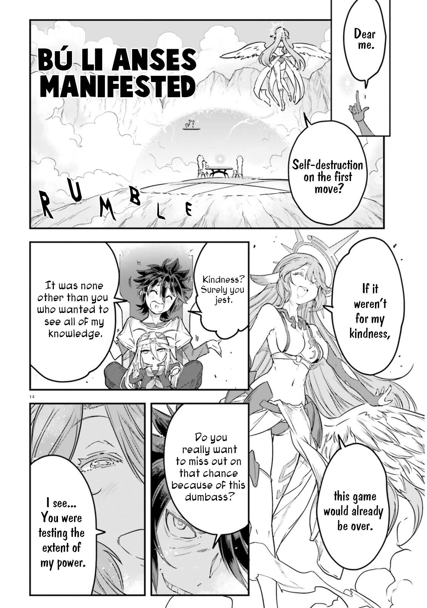 Page 14 Chapter 4 No Game No Life Chapter 2 - Eastern Union Arc