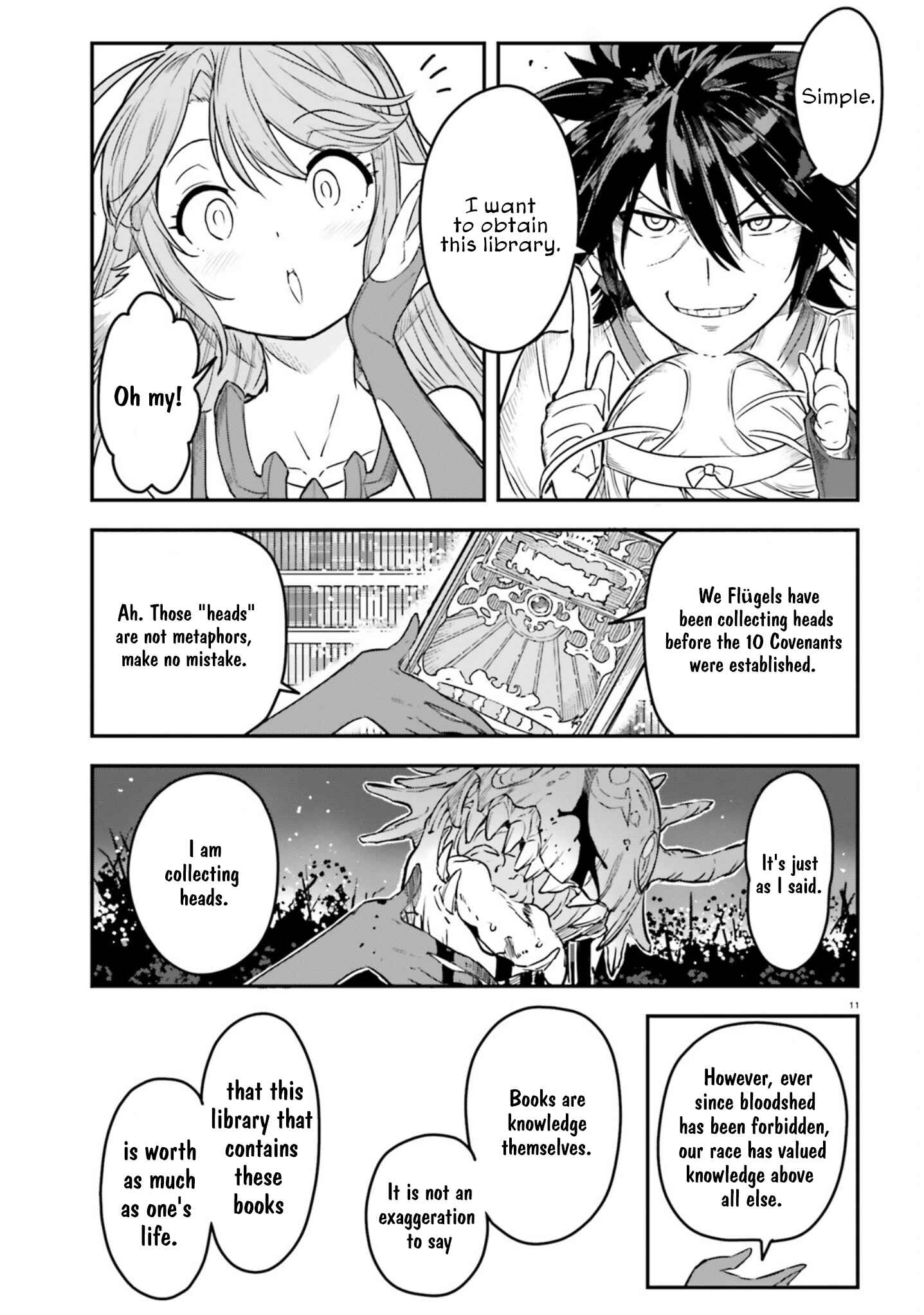 Page 11 Chapter 3 No Game No Life Chapter 2 - Eastern Union Arc