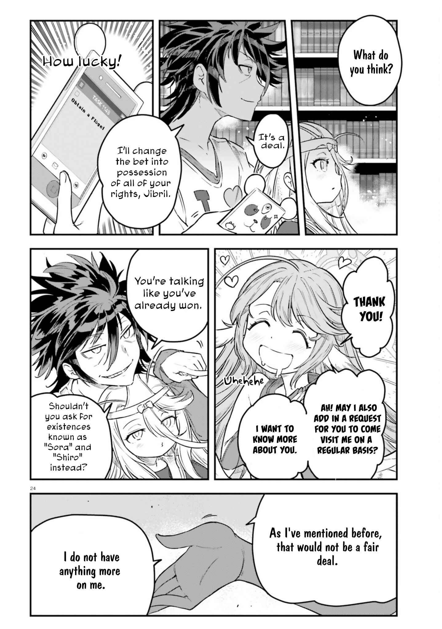Page 24 Chapter 3 No Game No Life Chapter 2 - Eastern Union Arc