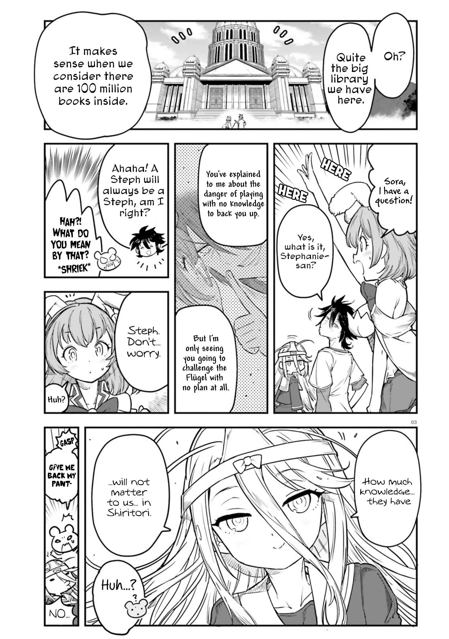 Page 4 Chapter 3 No Game No Life Chapter 2 - Eastern Union Arc