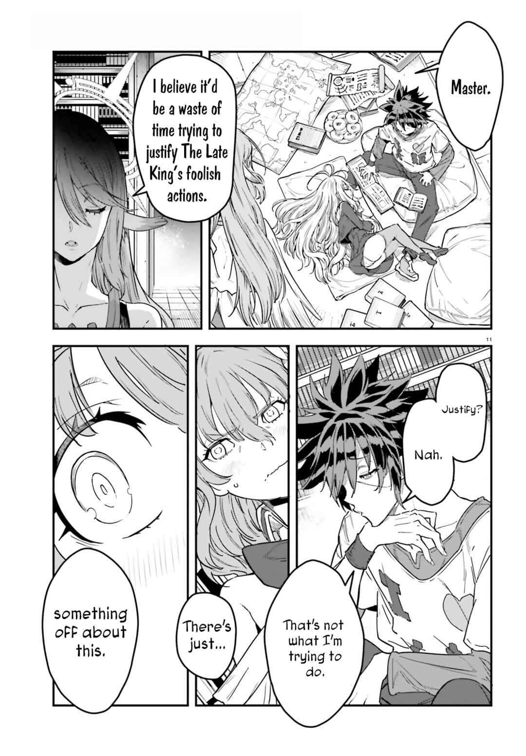 Page 12 Chapter 9 No Game No Life Chapter 2 - Eastern Union Arc