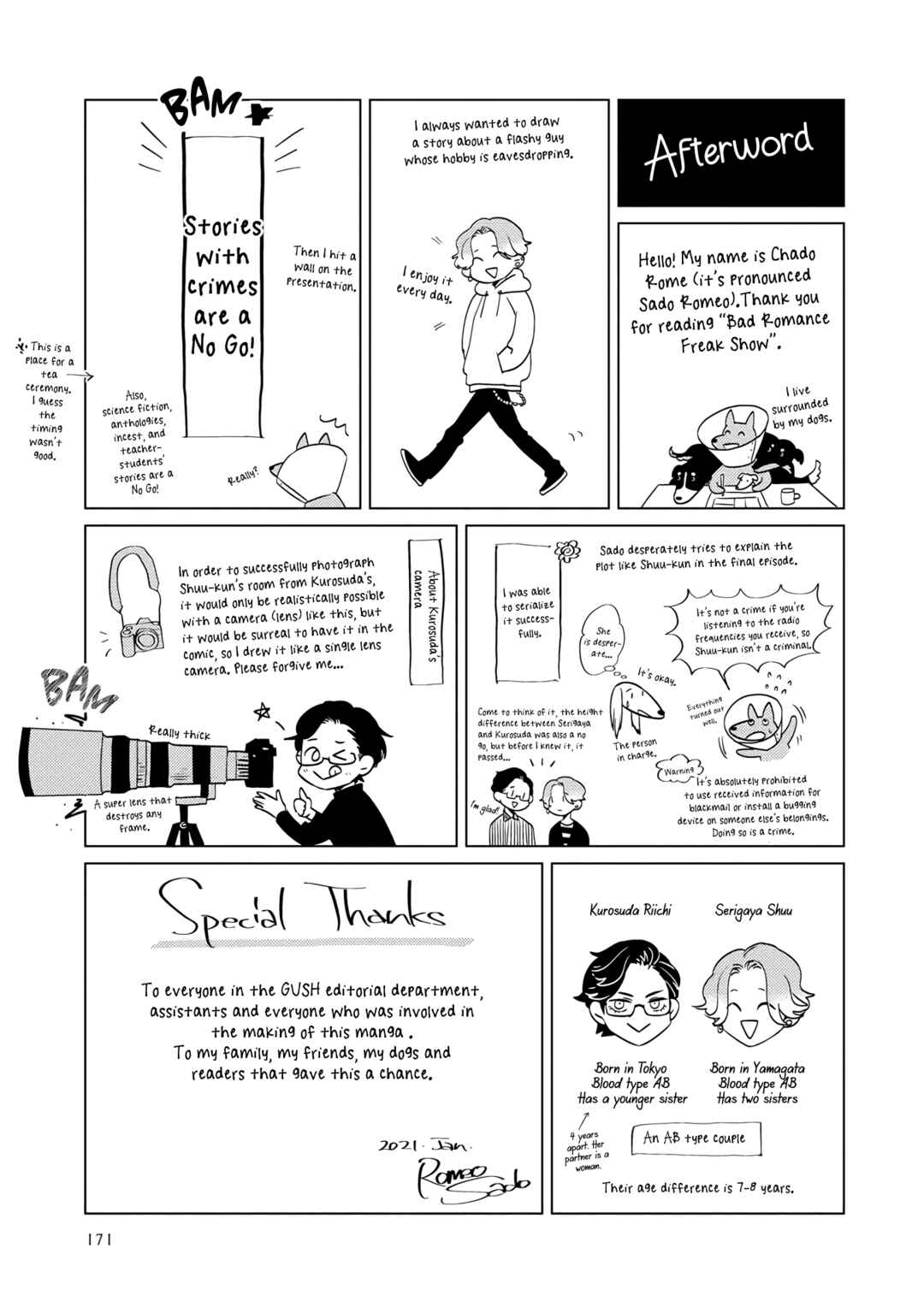 Page 6 Chapter 5.5 Bad Romance Freak Show