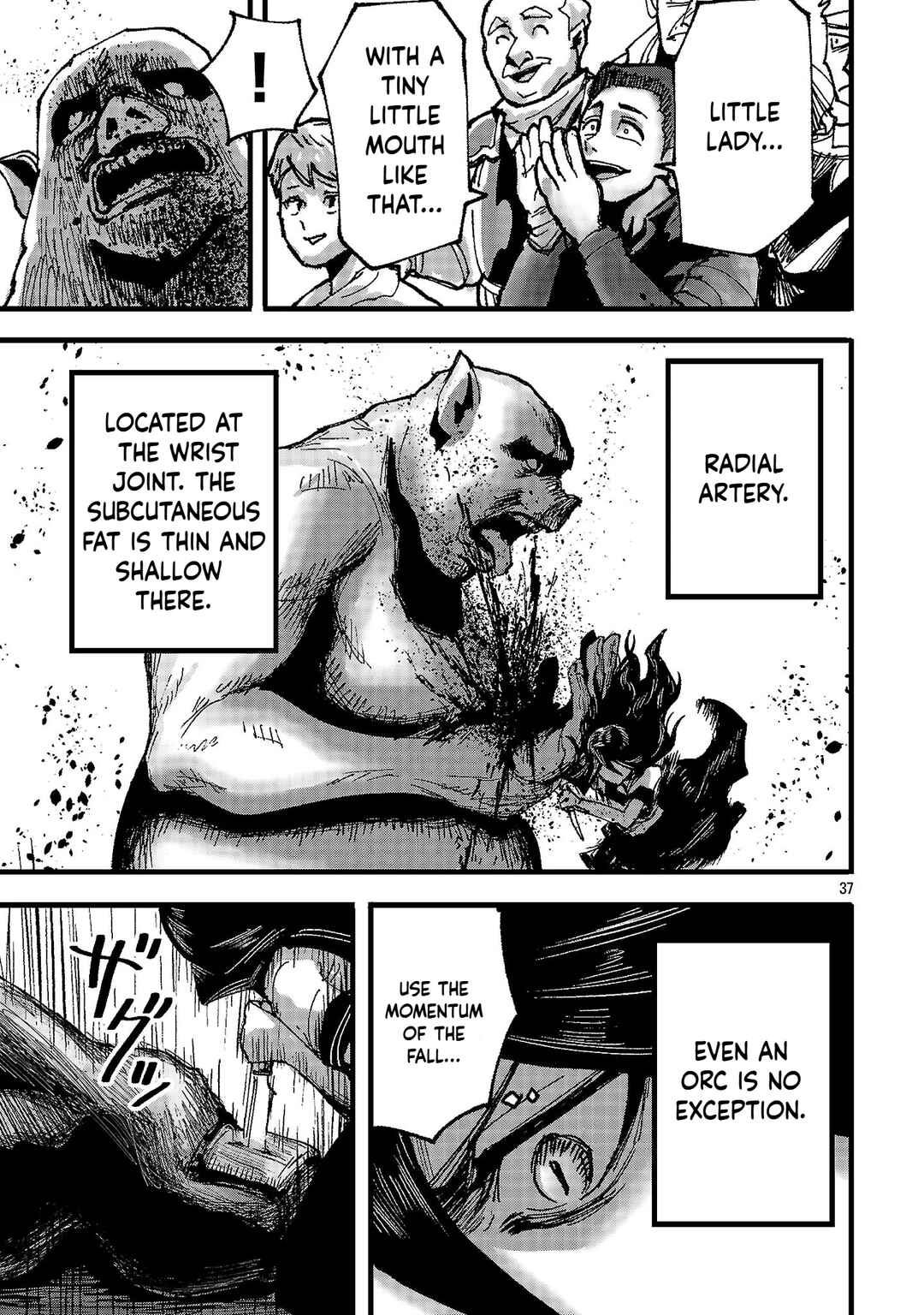 Page 37 Chapter 1 Shoujo wa Isekai de Satsuriku no Sainou ni Mezameru