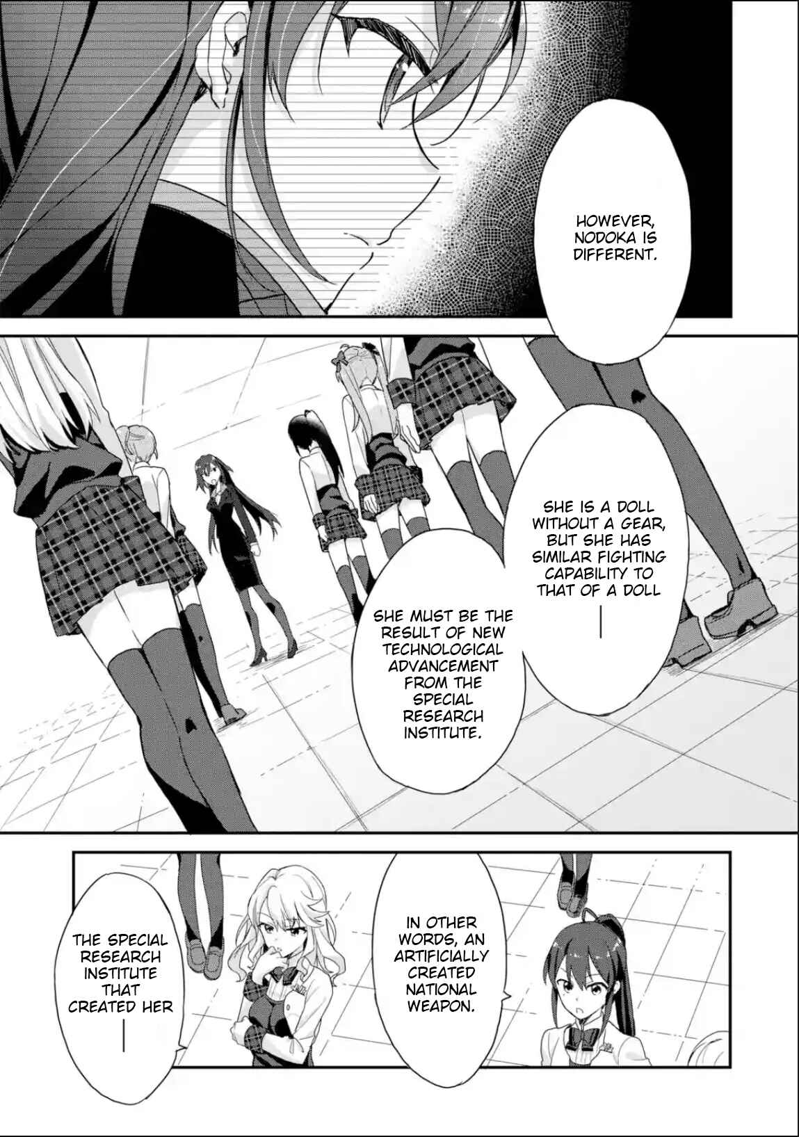 Page 7 Chapter 5 Project Tokyo Dolls - Forgotten Imitation Doll