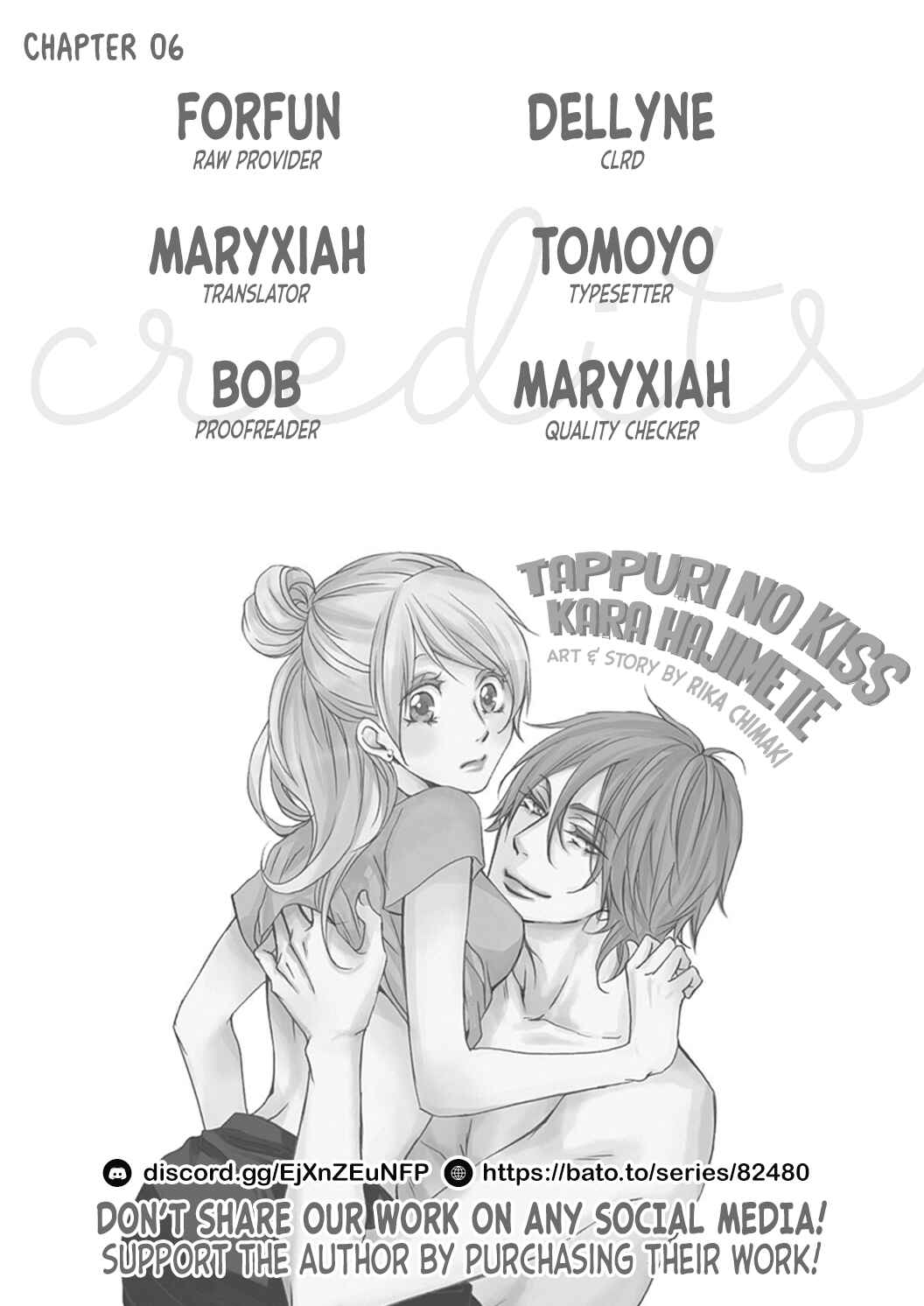 Page 1 Chapter 6 Tappuri no Kiss kara Hajimete