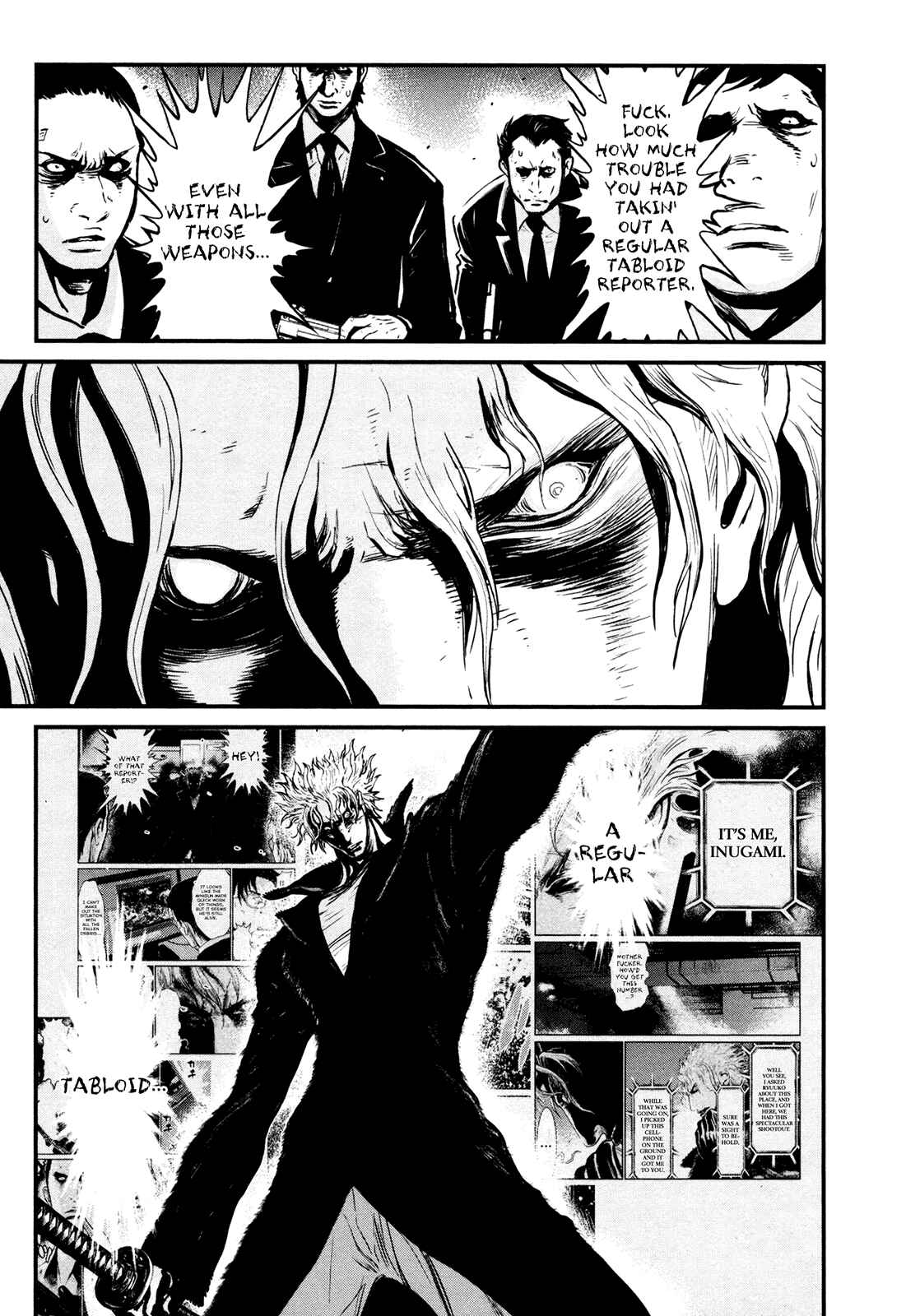 Page 13 Chapter 98 Wolf Guy - Emblem of the Wolf